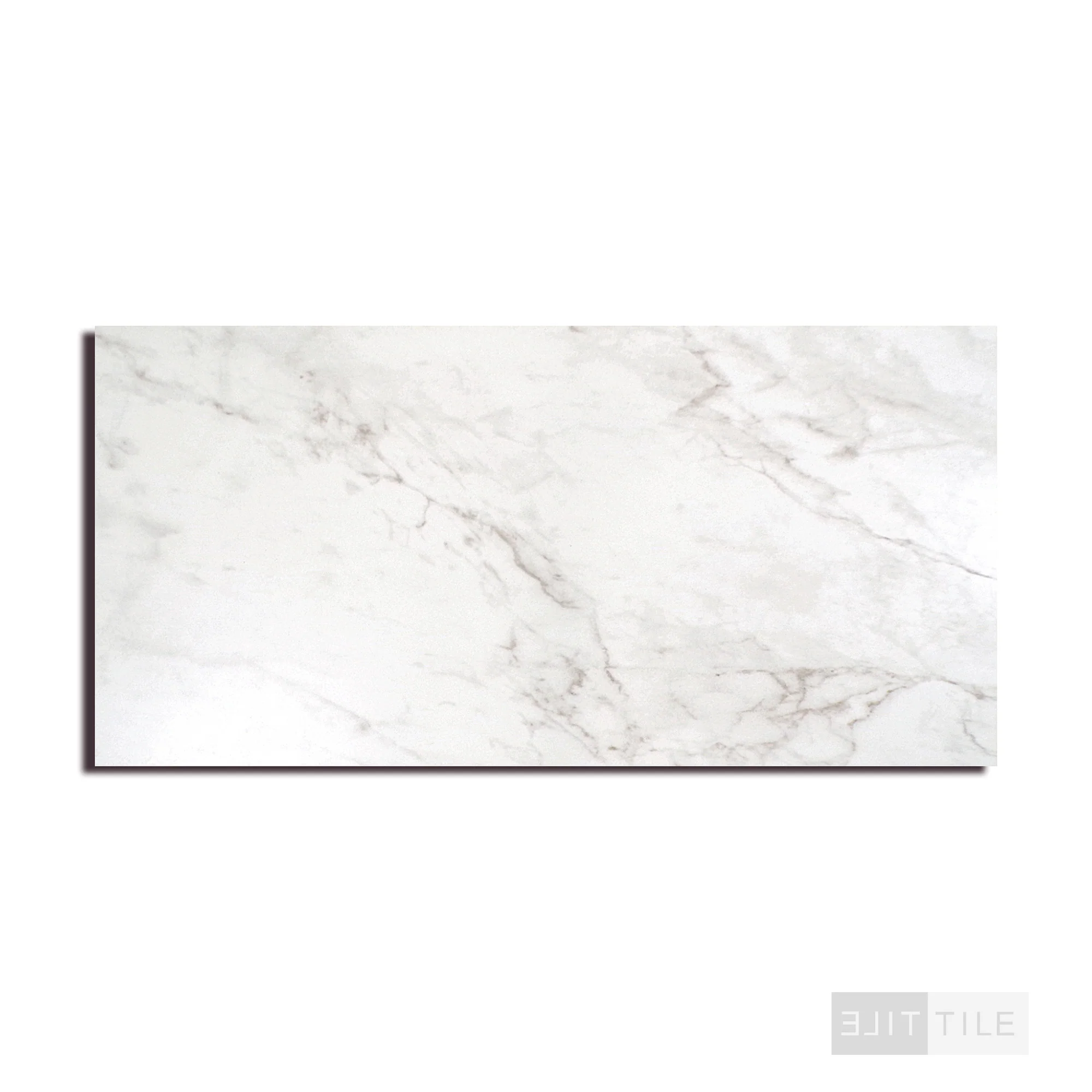Kaya Porcelain Field Tile 12X24 Carrara Bianco Matte - Image 3