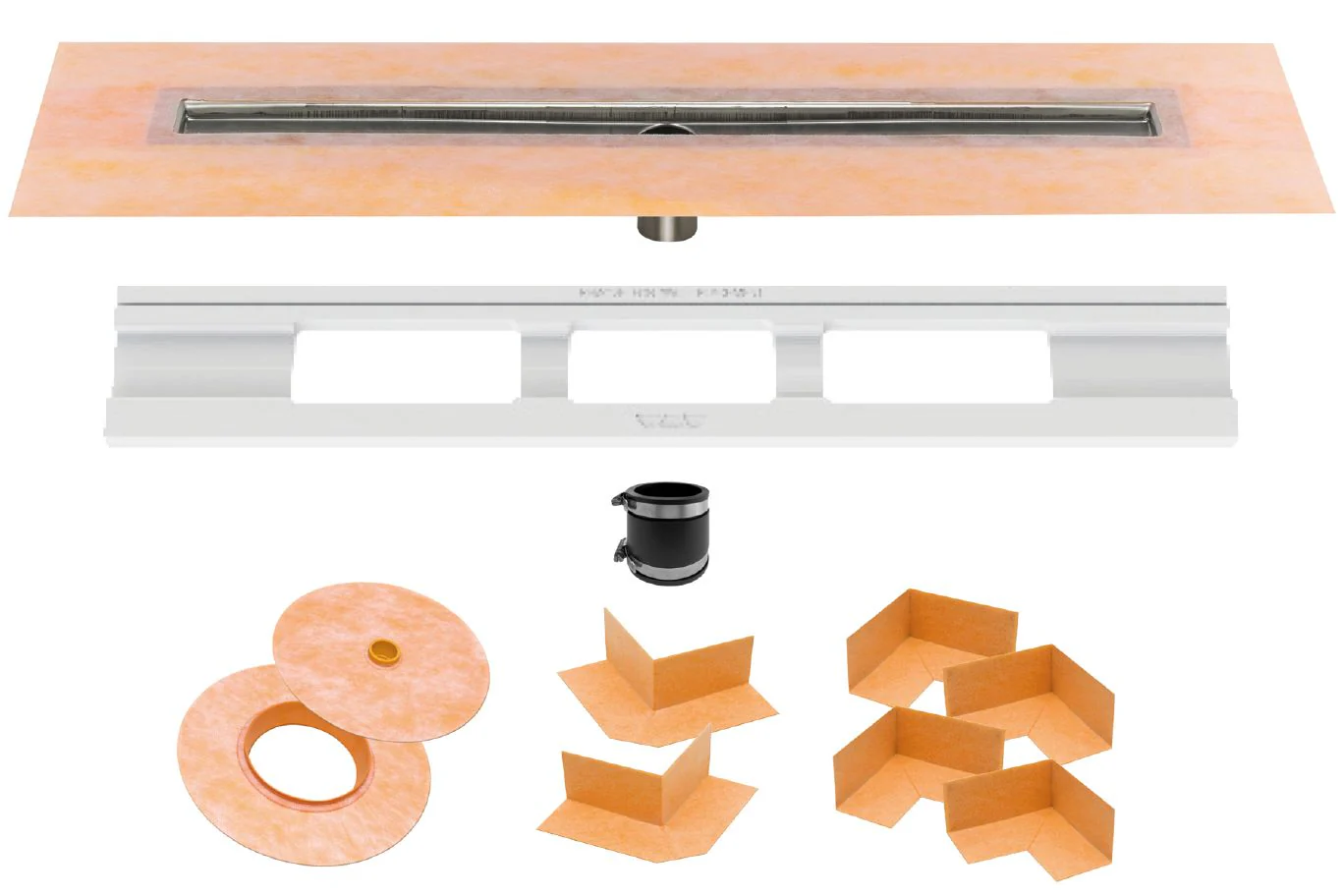 Kerdi-Line Stainless Steel Channel Body 40 in
