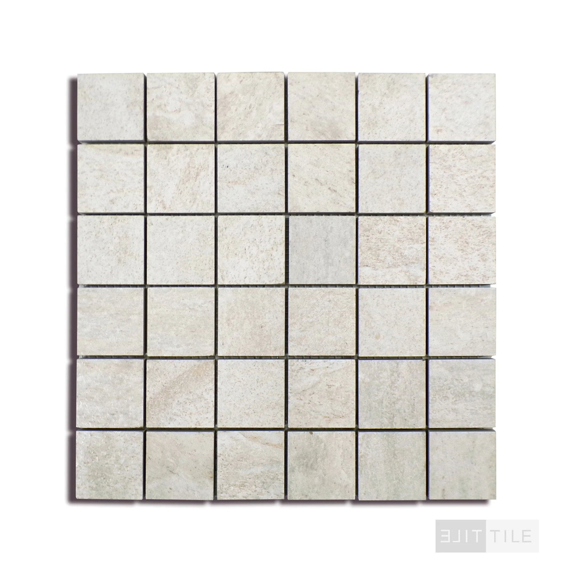 Legion 2X2 Porcelain Mosaic 12X12 Quartz White Matte - Image 3