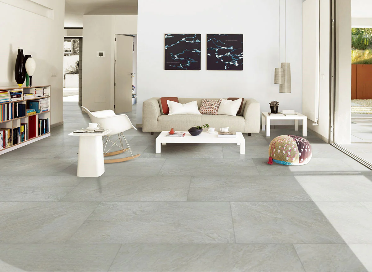 Legion Porcelain Field Tile 24X48 Quartz White Matte - Image 2