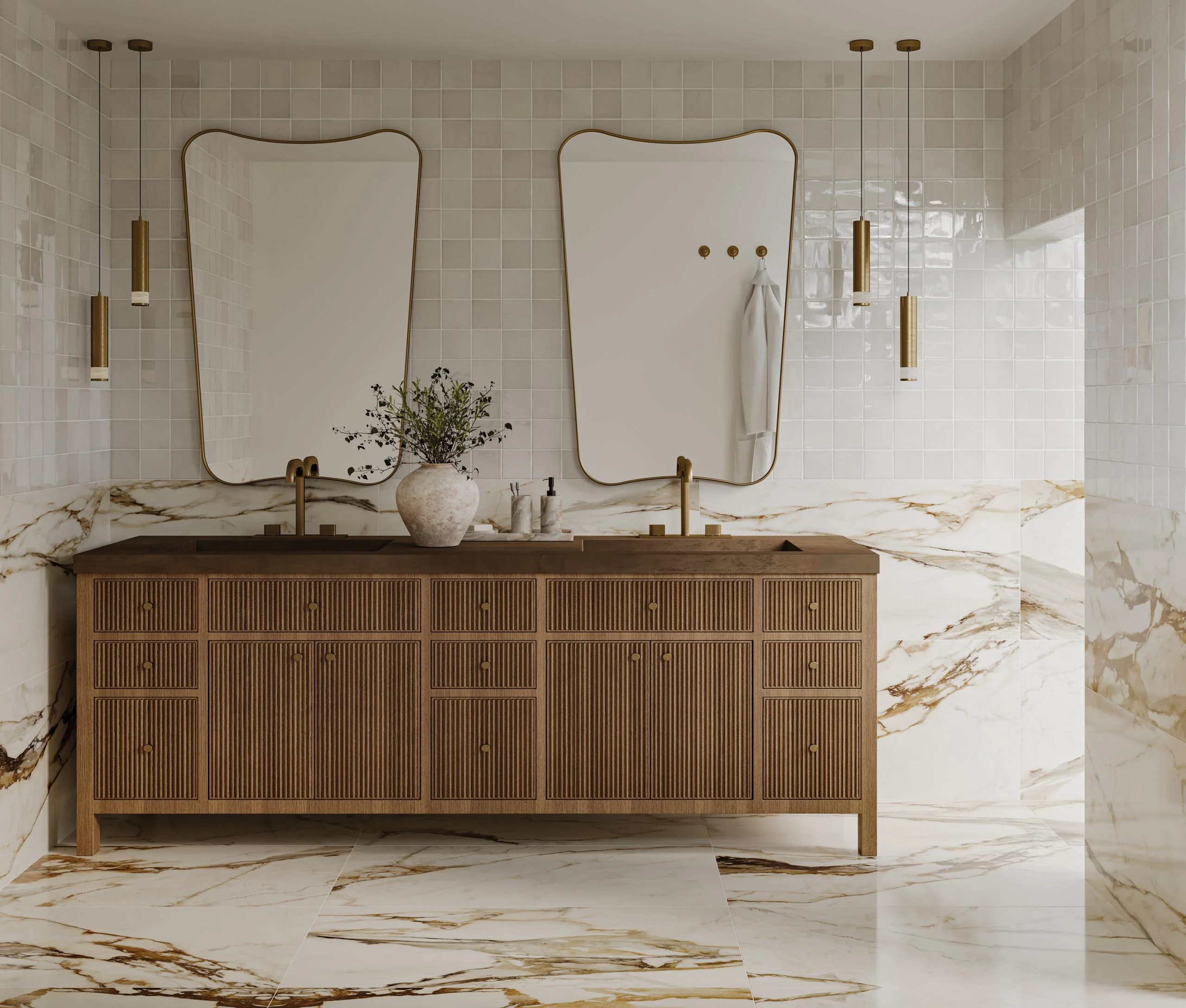 Magnifica Era Luxury Satin 24X48 Calacatta Borghini - Image 2