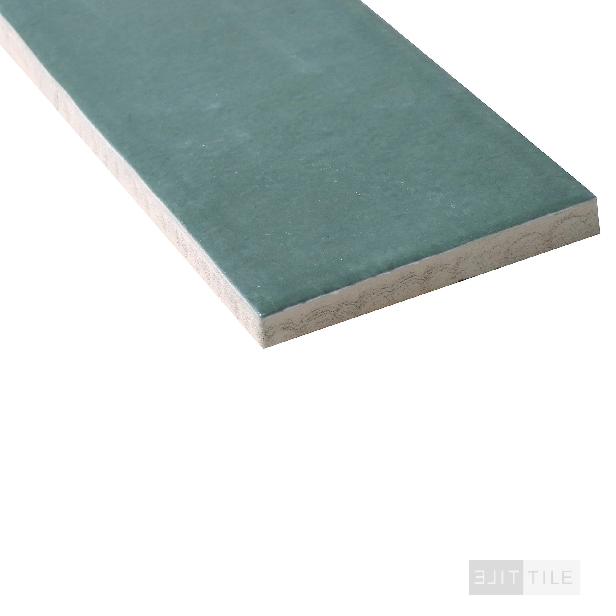 Makoto Ceramic Field Tile 2.5X10 Midori Green Matte - Image 4