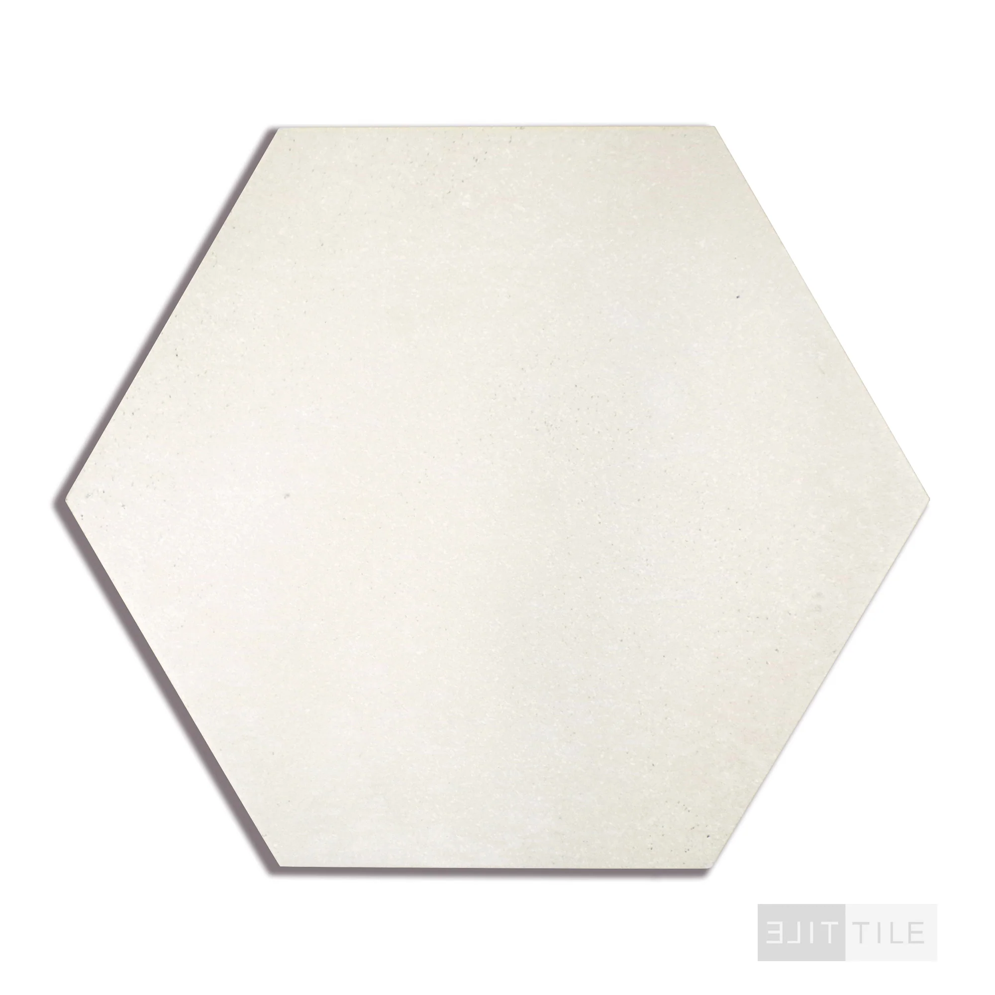 Makoto Porcelain Field Tile 10X11-1/2 Shoji White Matte - Image 3