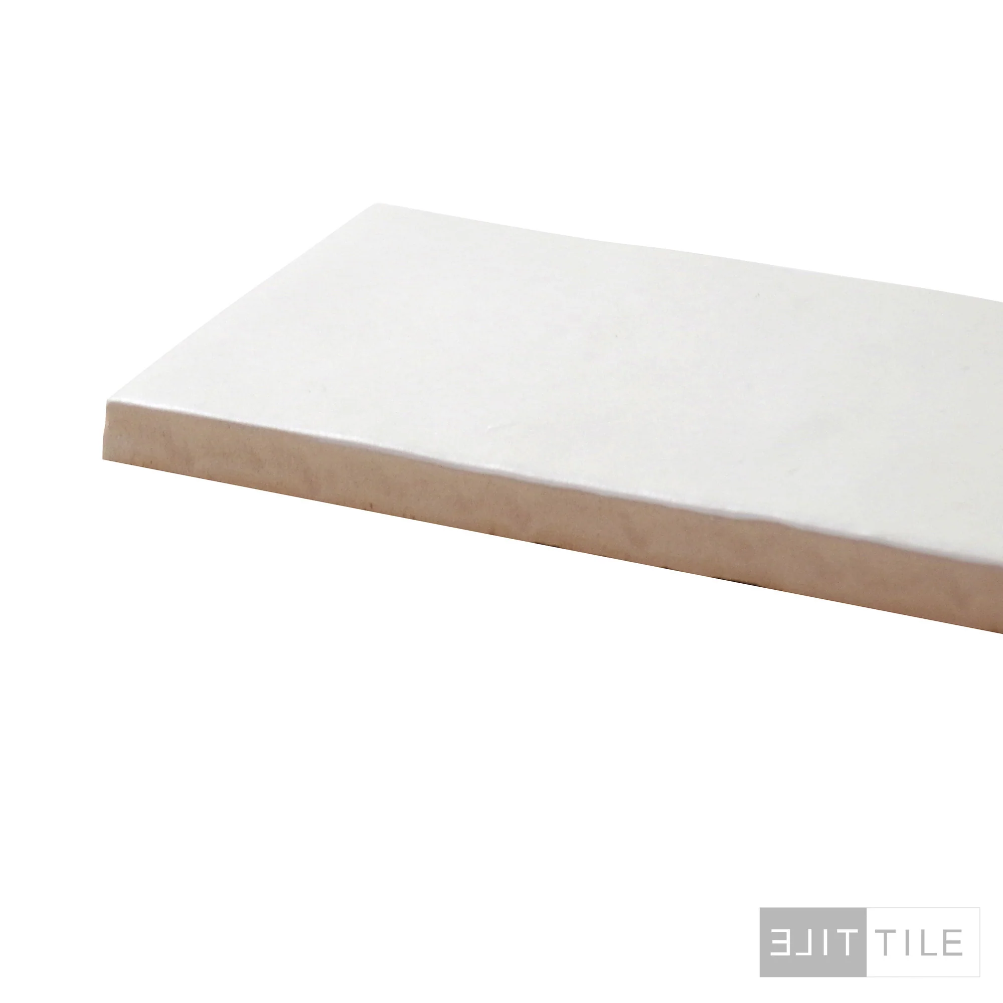 Makoto Ceramic Tile 2.5X10 Shoji White Matte - Image 4