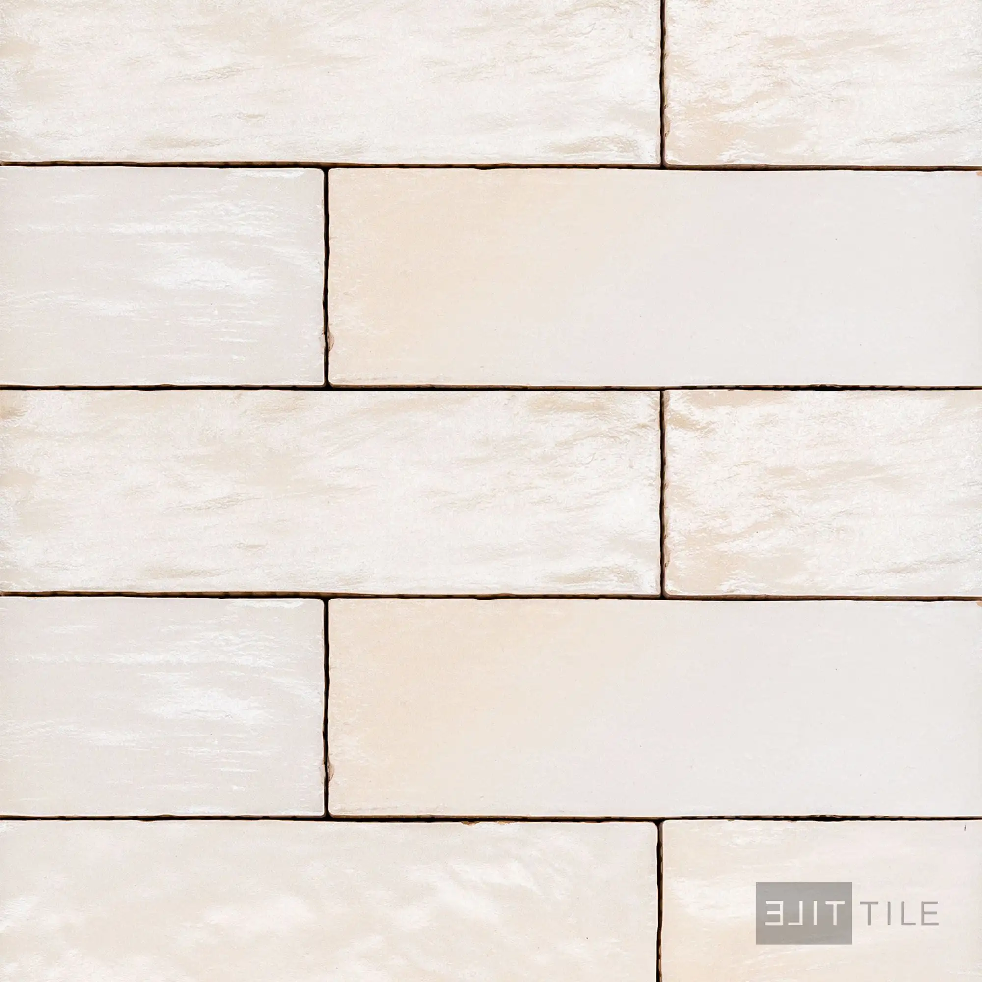 Mallorca Ceramic Field Tile 2X8 Cream Matte
