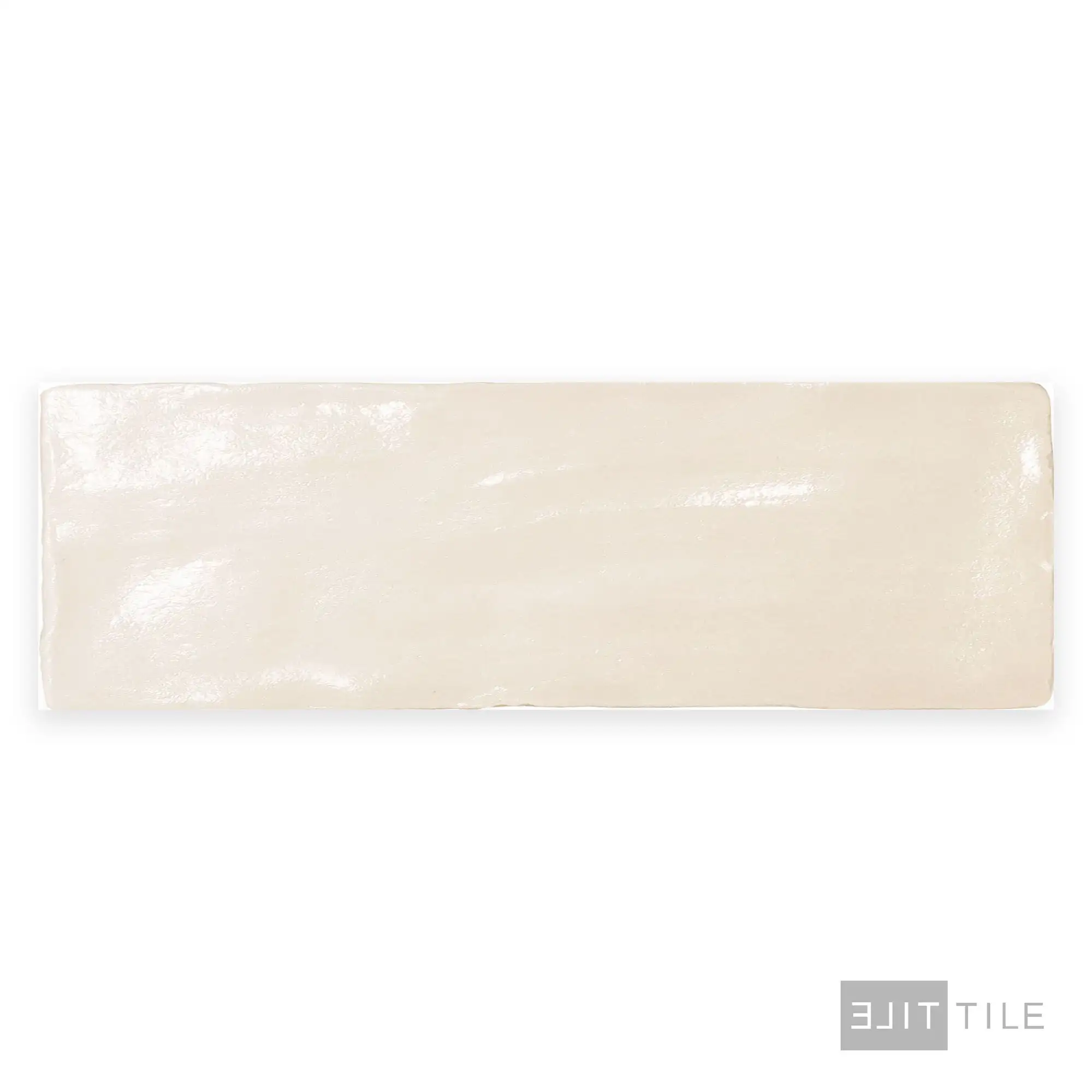 Mallorca Ceramic Field Tile 2X8 Cream Matte - Image 2