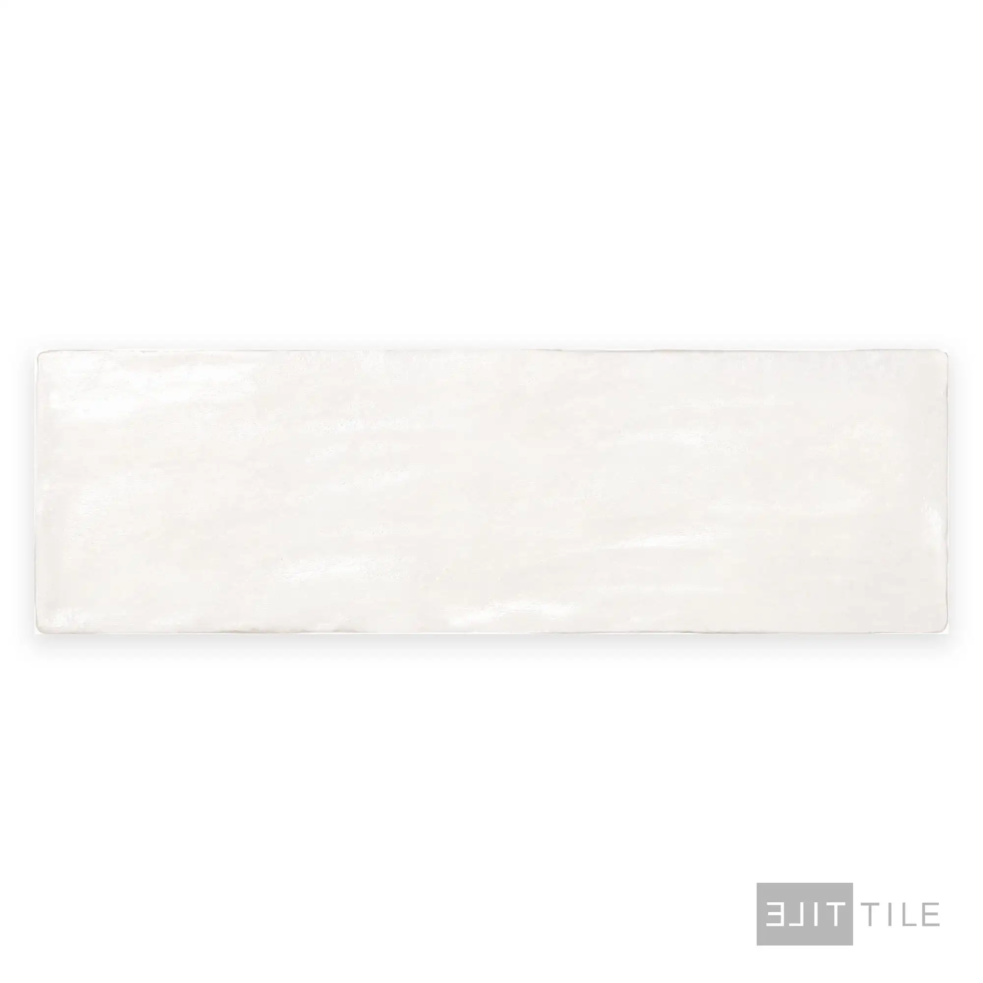 Mallorca Ceramic Field Tile 2X8 White Matte - Image 3