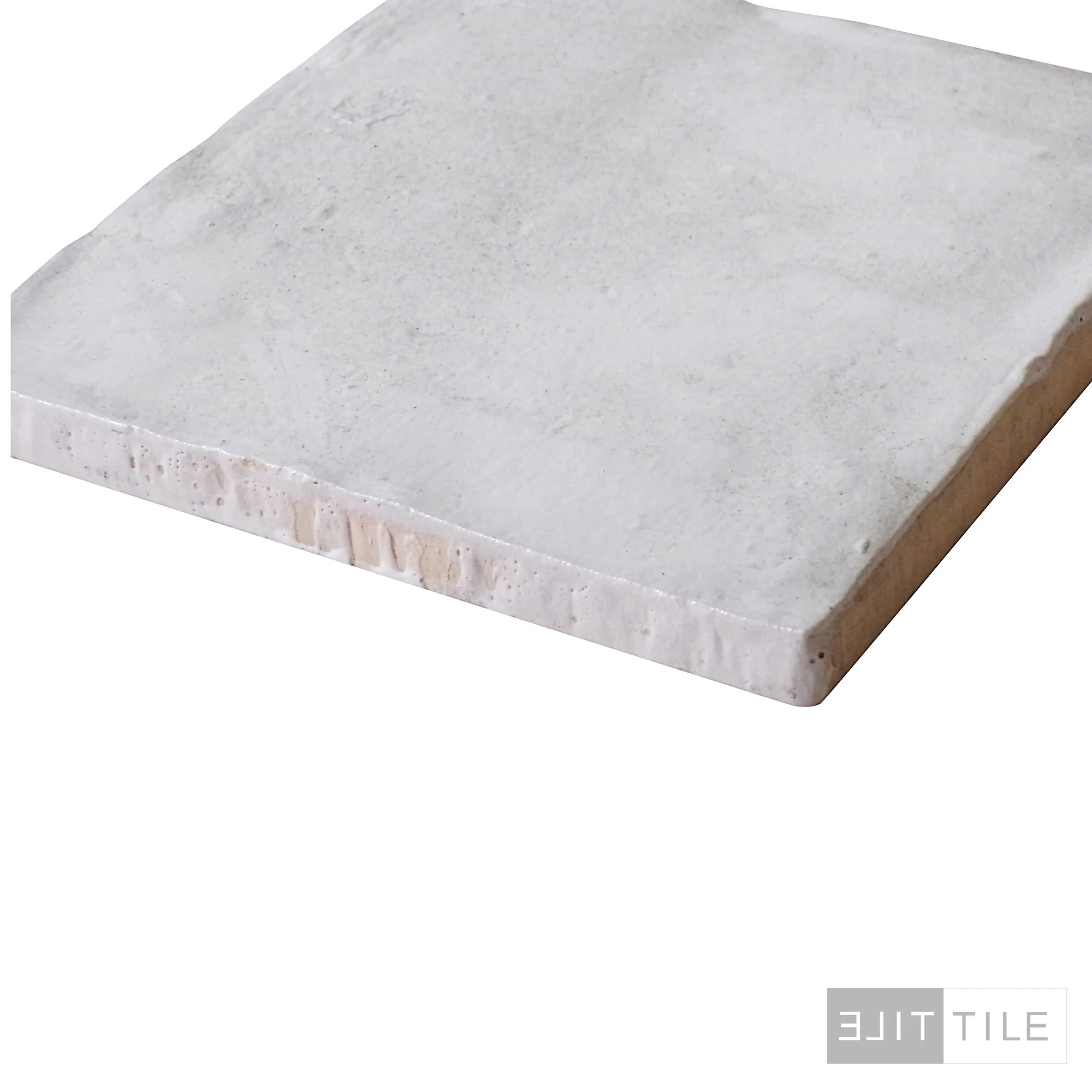 Mallorca Ceramic Tile 4X4 White Matte - Image 3