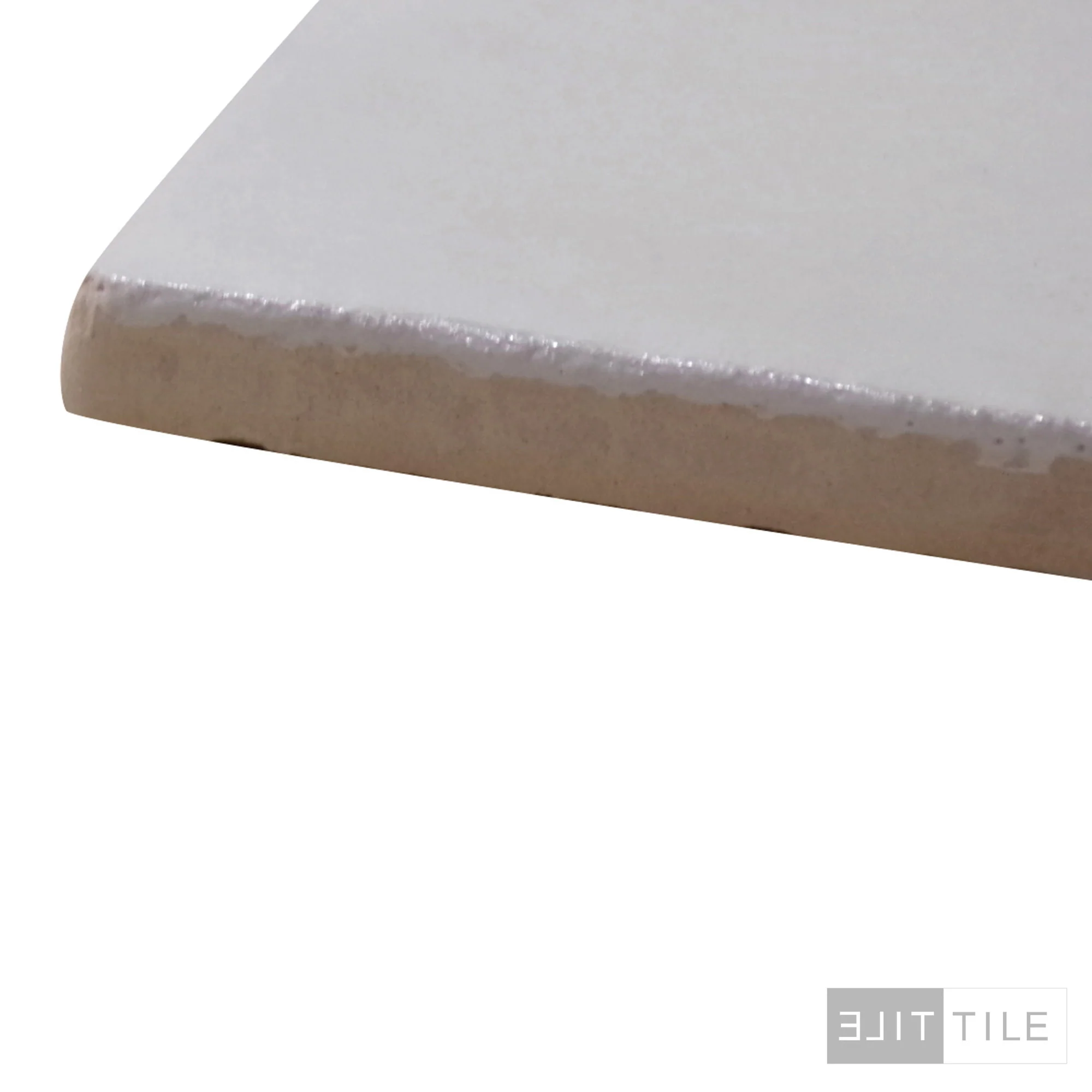 Mallorca Ceramic Tile 4X4 White Matte - Image 4