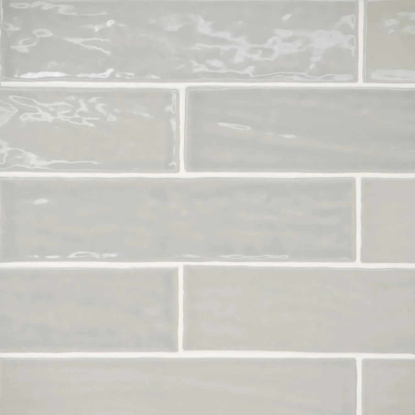 Marin Glazed Ceramic Field Tile 2.5X10 Pebble Gray Gloss