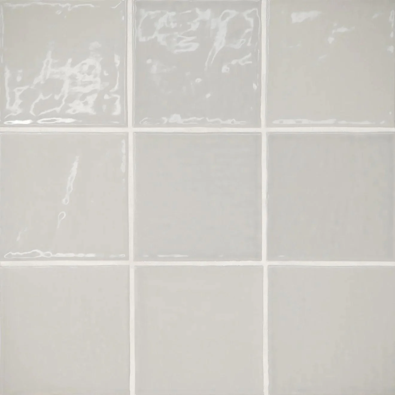 Marin Glazed Ceramic Field Tile 4X4 Pebble Gray Gloss