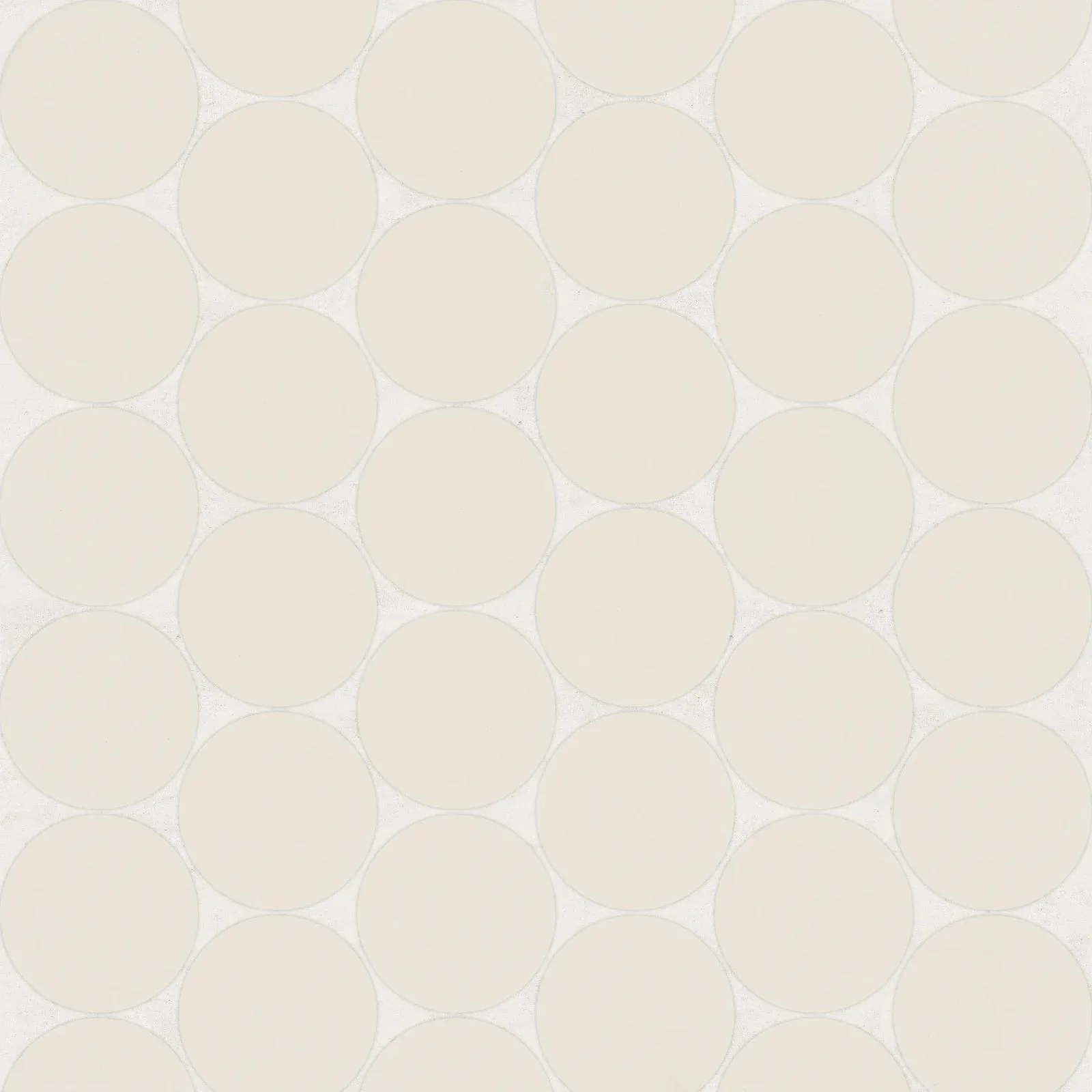 Marin 2" Penny Round Sand Dollar Matte