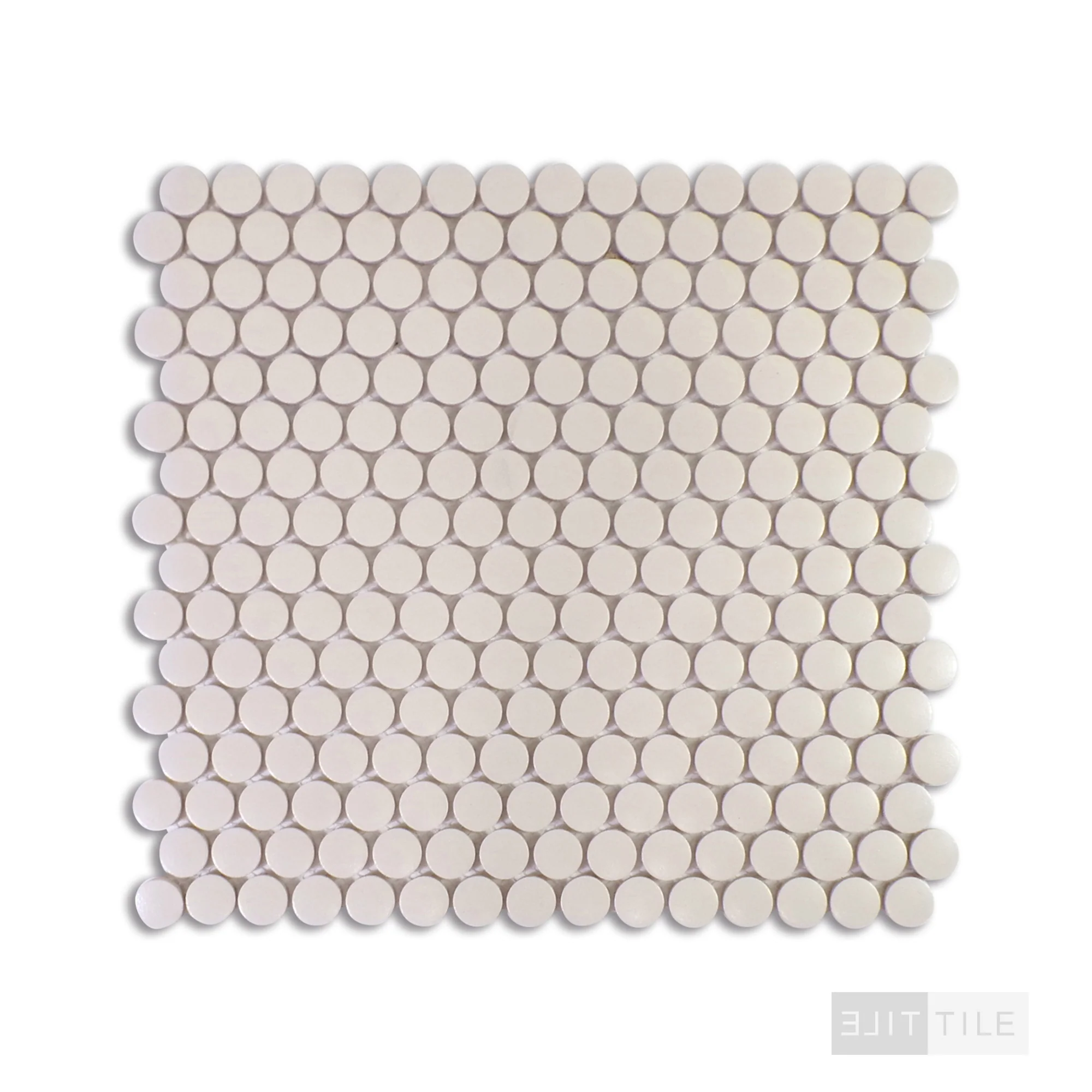 Marin 3/4" Penny Round Sand Dollar Matte - Image 2