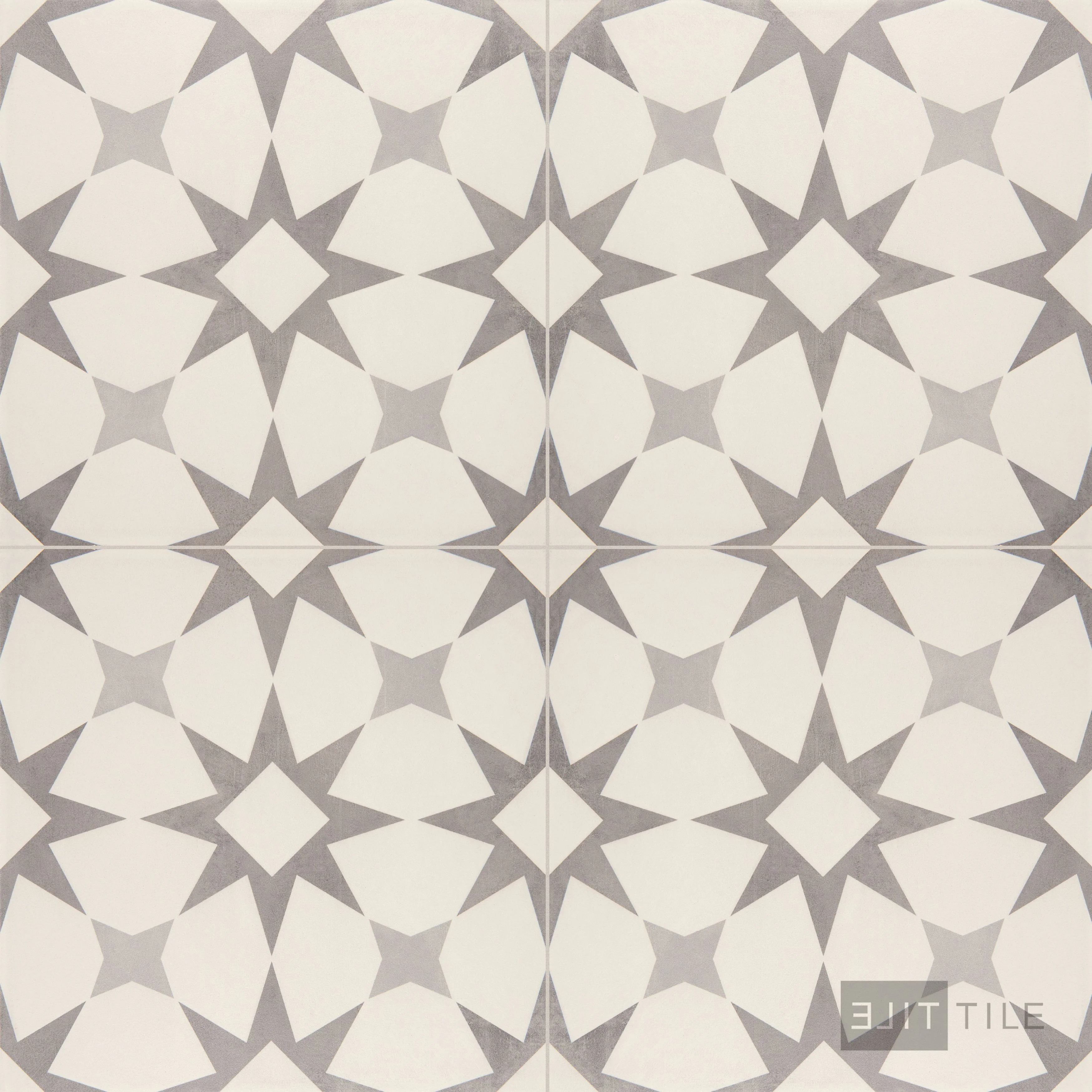 Memoir Ceramic Floor Tile 12X12 Cosmo Grey Matte