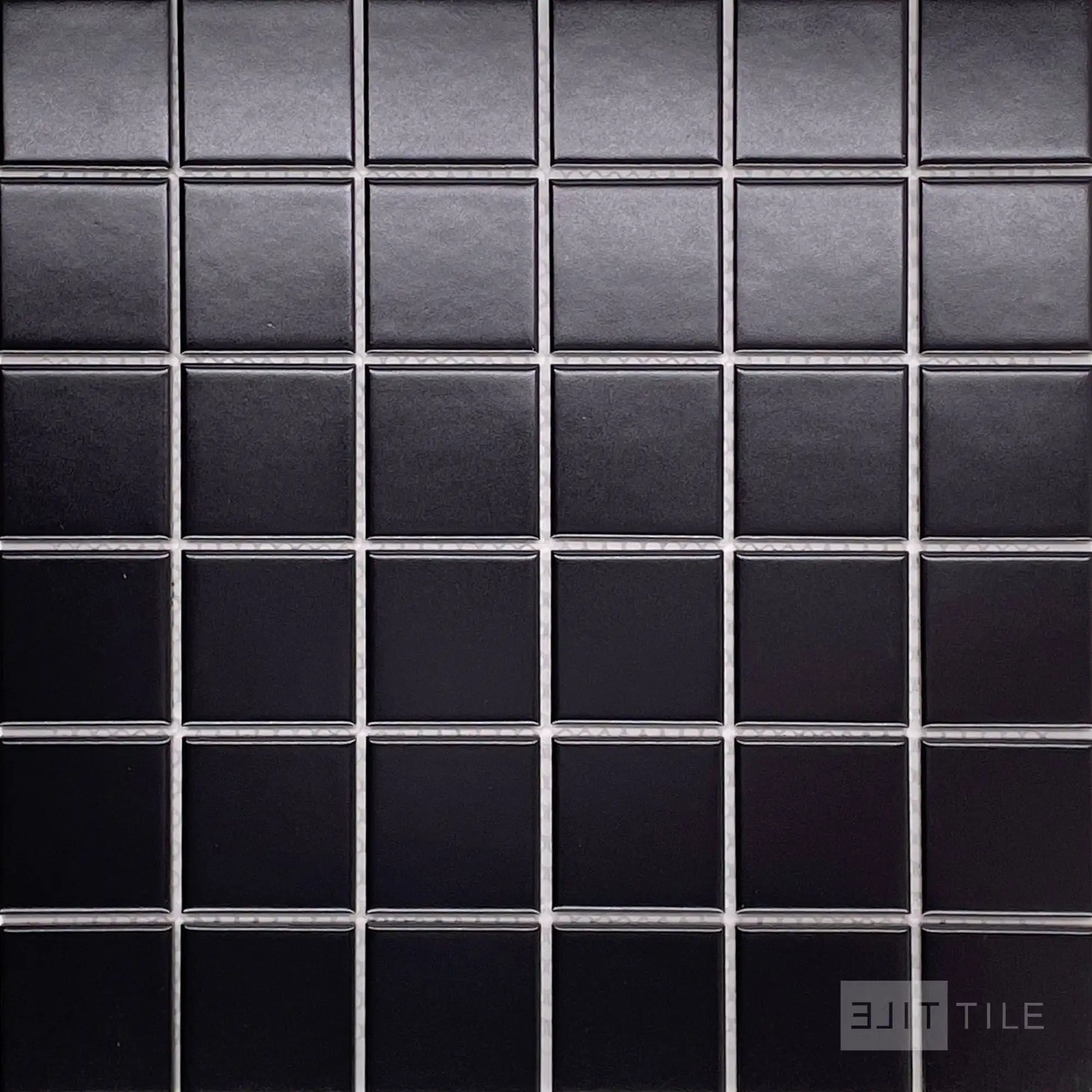 Metro 2X2 Square 12X12 Black Matte