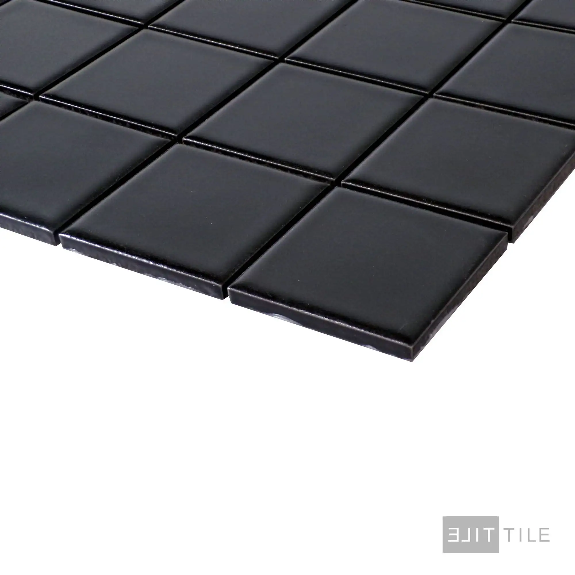 Metro 2X2 Square 12X12 Black Matte - Image 4