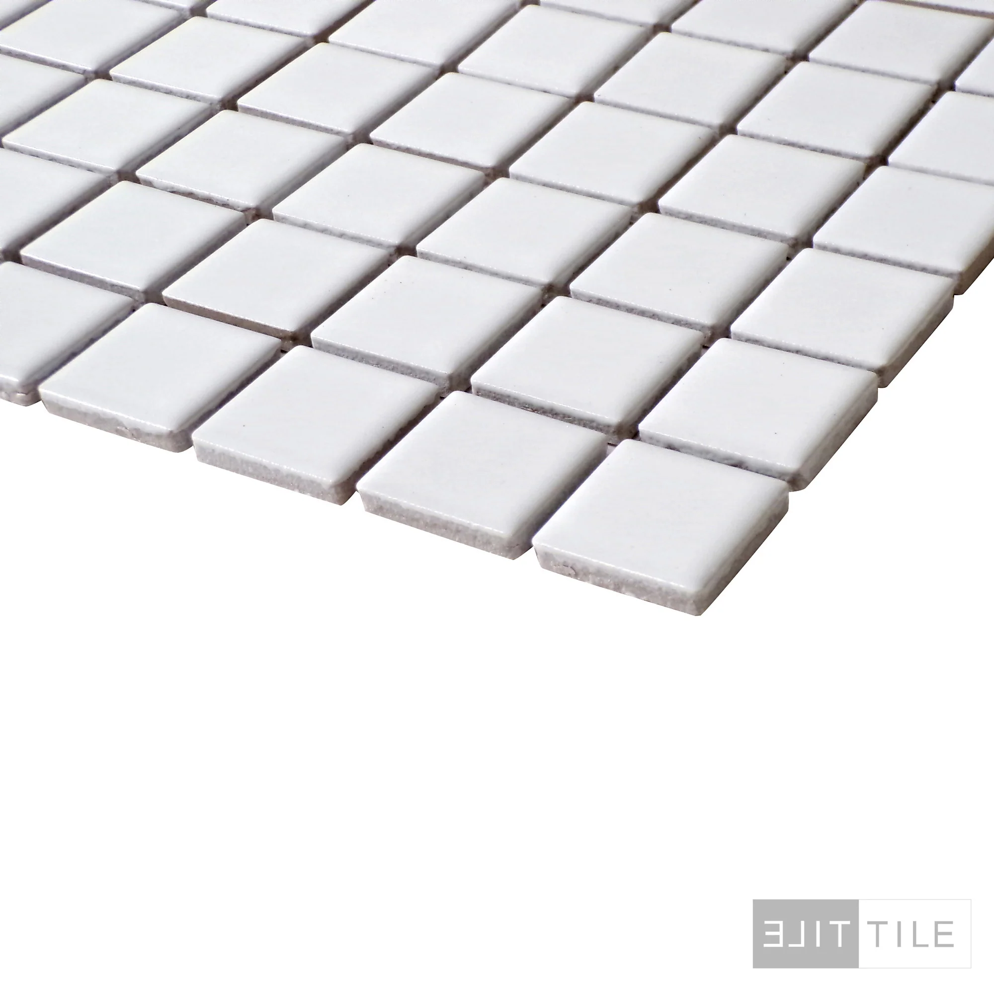 Metro 1X1 Square 12X12 White Matte - Image 3