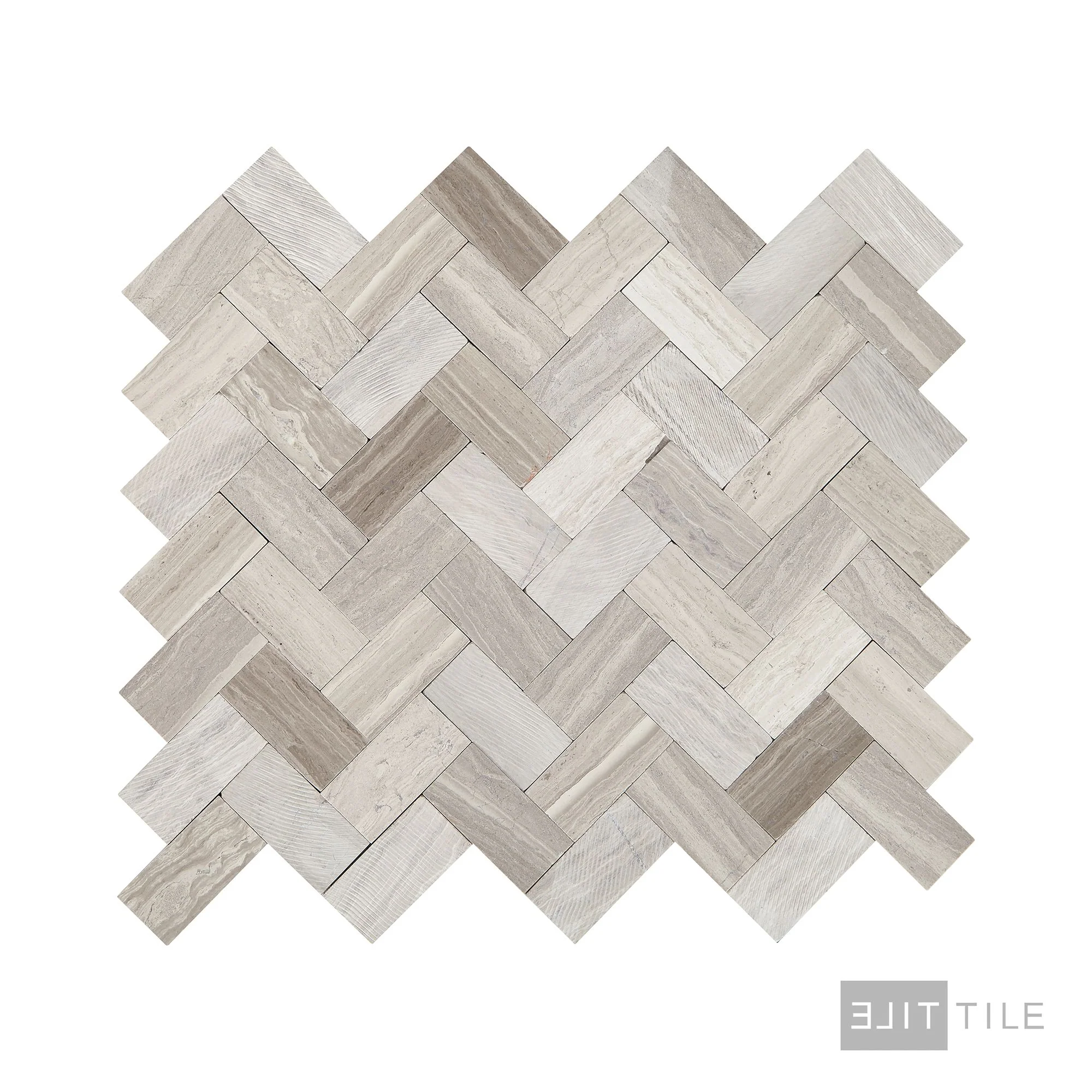 Minute Mosaix Natural Stone Mosaic 11X10 Chenille White - Image 3