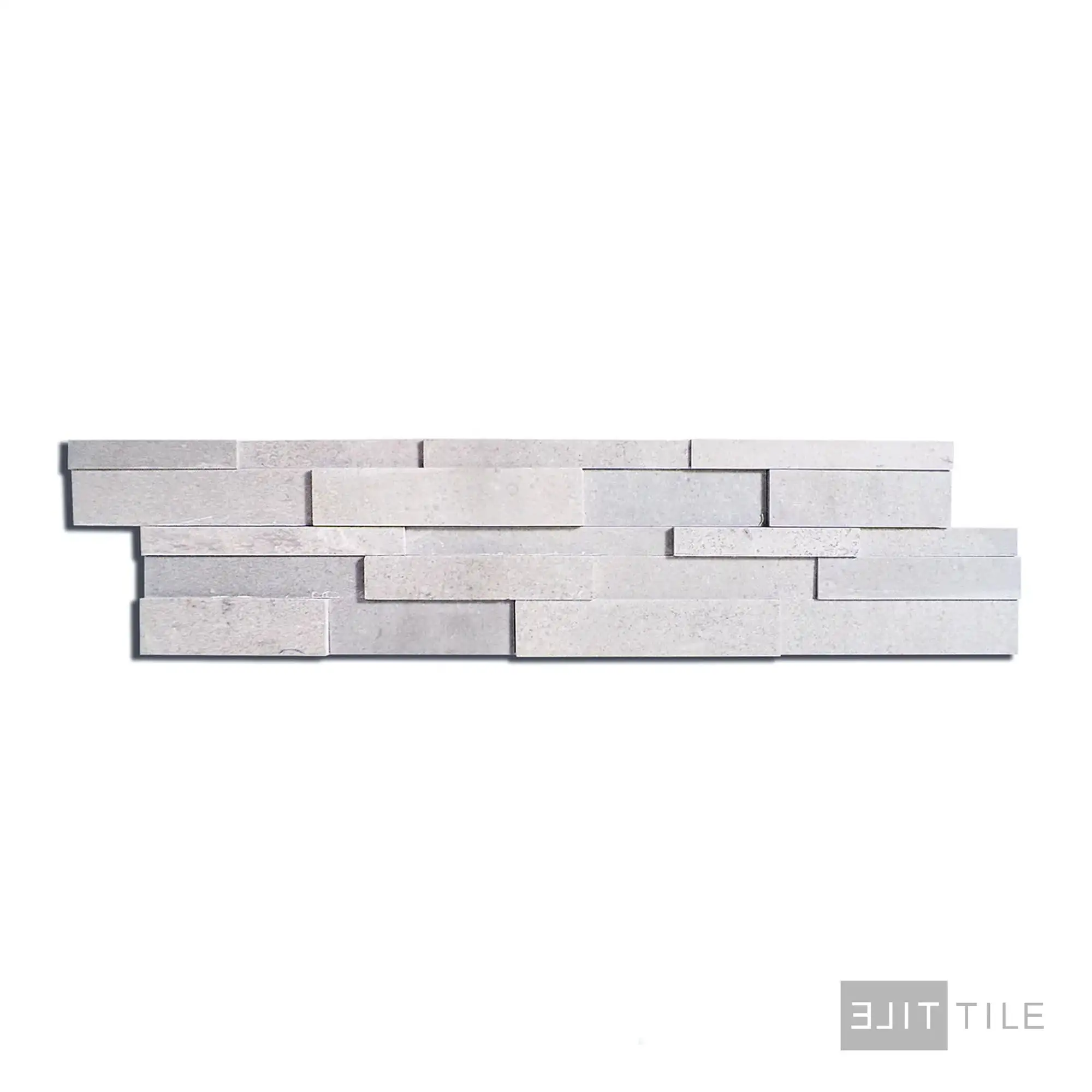 Modern Ledgestone Ledger Panel 6X24 Milano Grey Natural - Image 3
