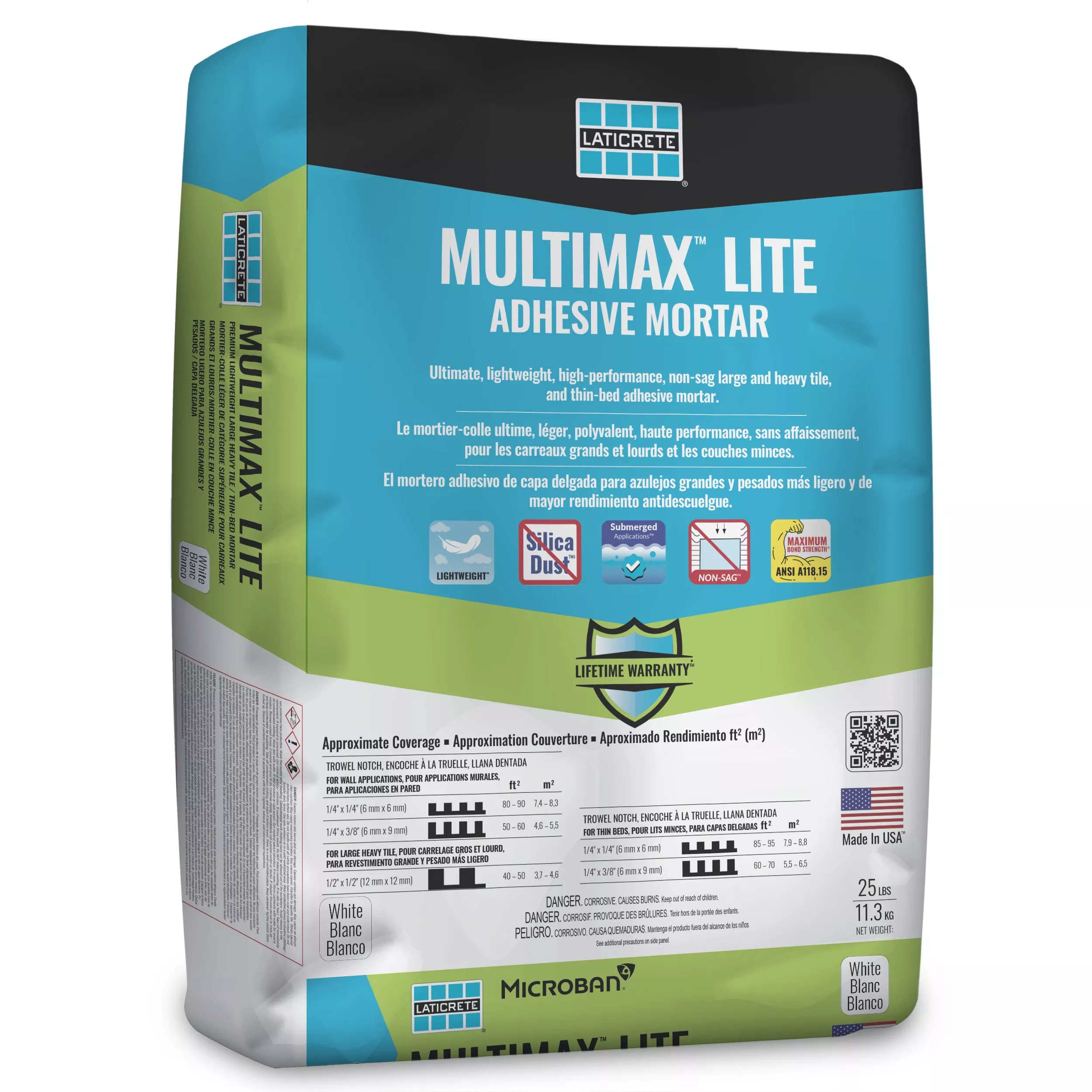 Multimax Lite White Tile Mortar