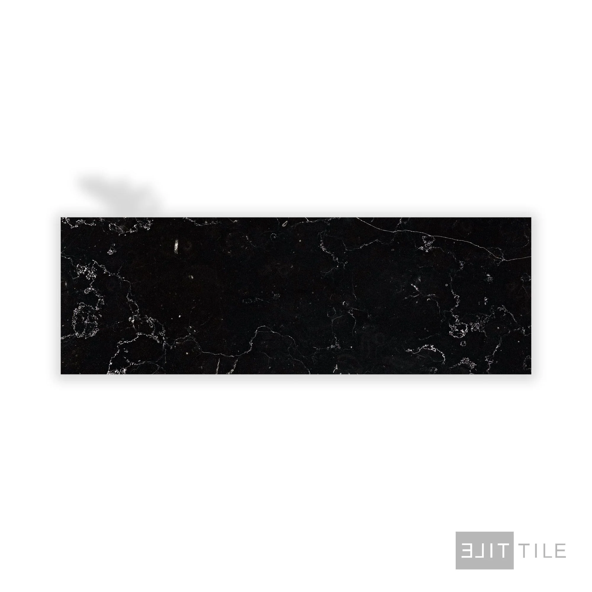 Negro Marquina Marble 4X12 Honed - Image 2