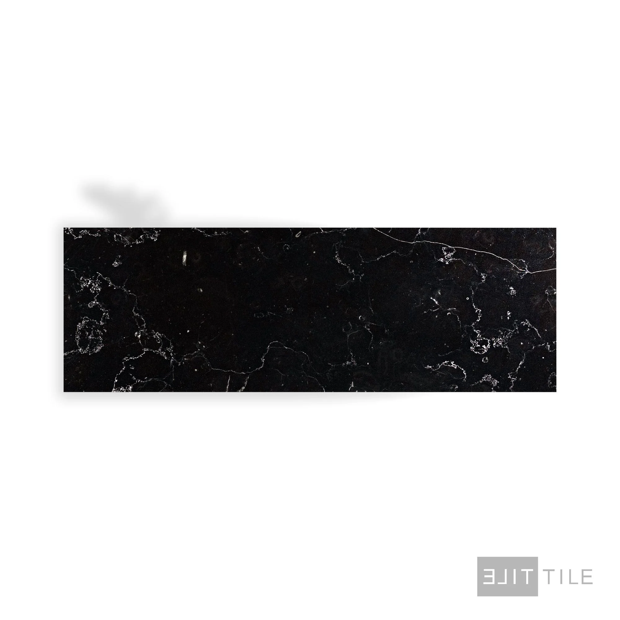 Negro Marquina Marble 4X12 Polished - Image 2