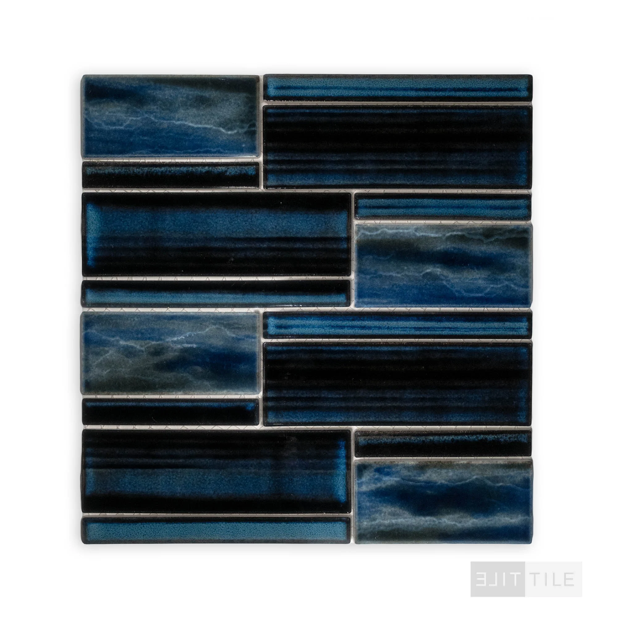 Omega Randomblock Rectangle Dark Moon Glossy Mosaic - Image 2