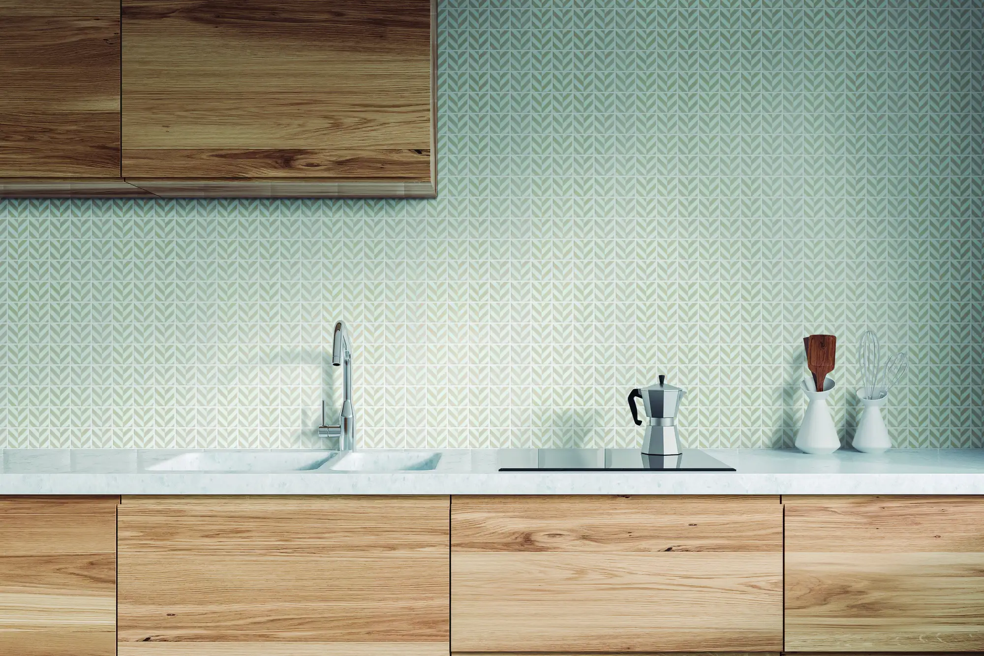 Icon Penta Chevron 2X2 Beige Matte-Gloss - Image 2
