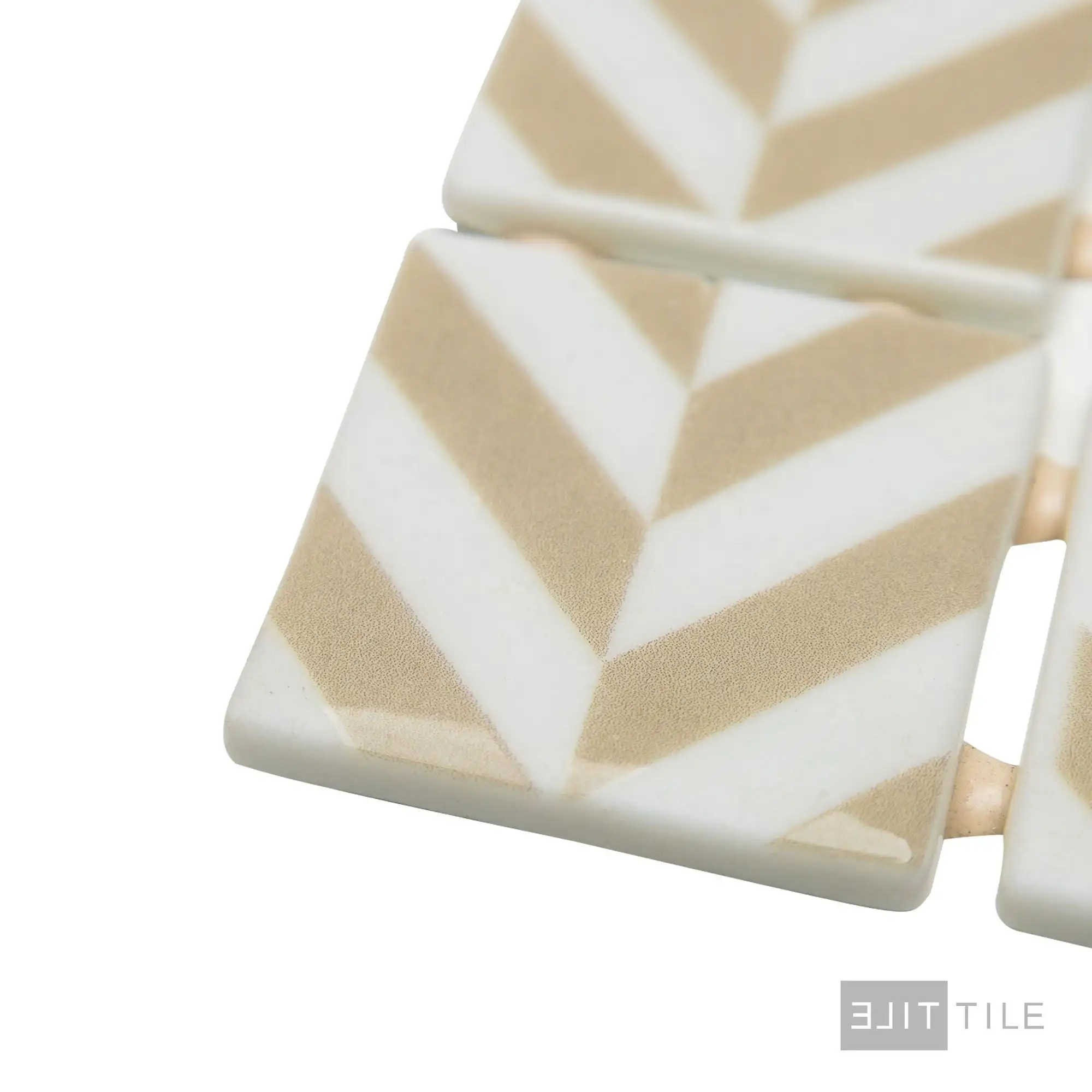 Icon Penta Chevron 2X2 Beige Matte-Gloss - Image 4