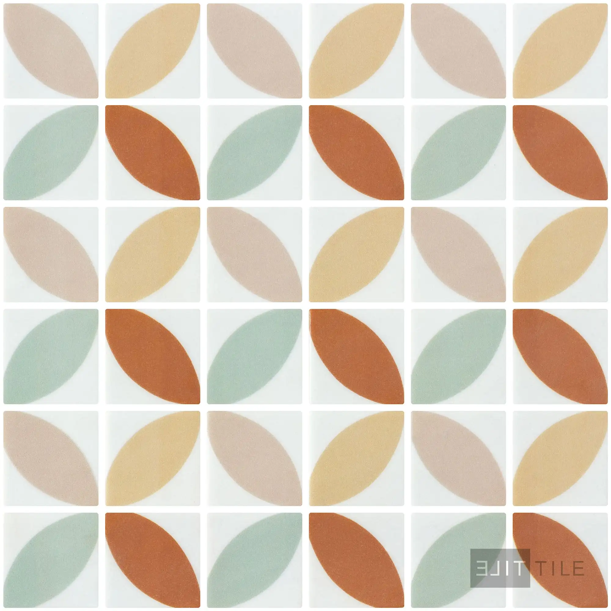 Icon Penta Dahlia Mix 2X2 Orange Matte