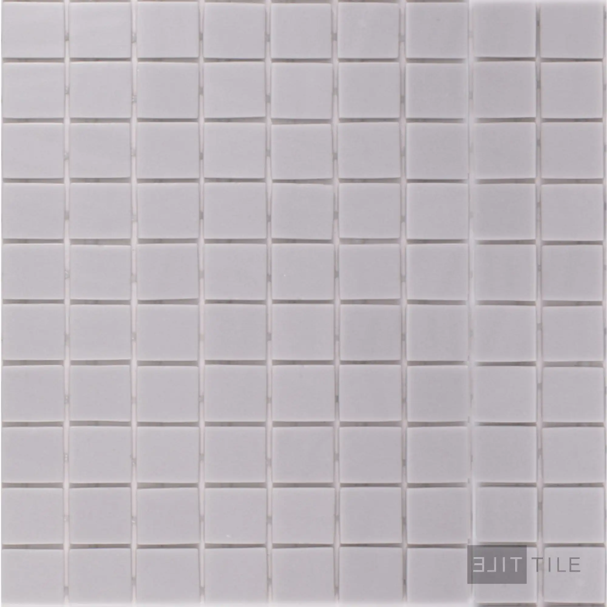Natureglass Pool Rated Square Glass Mosaic 12X12 Malla Sm Grey Glossy