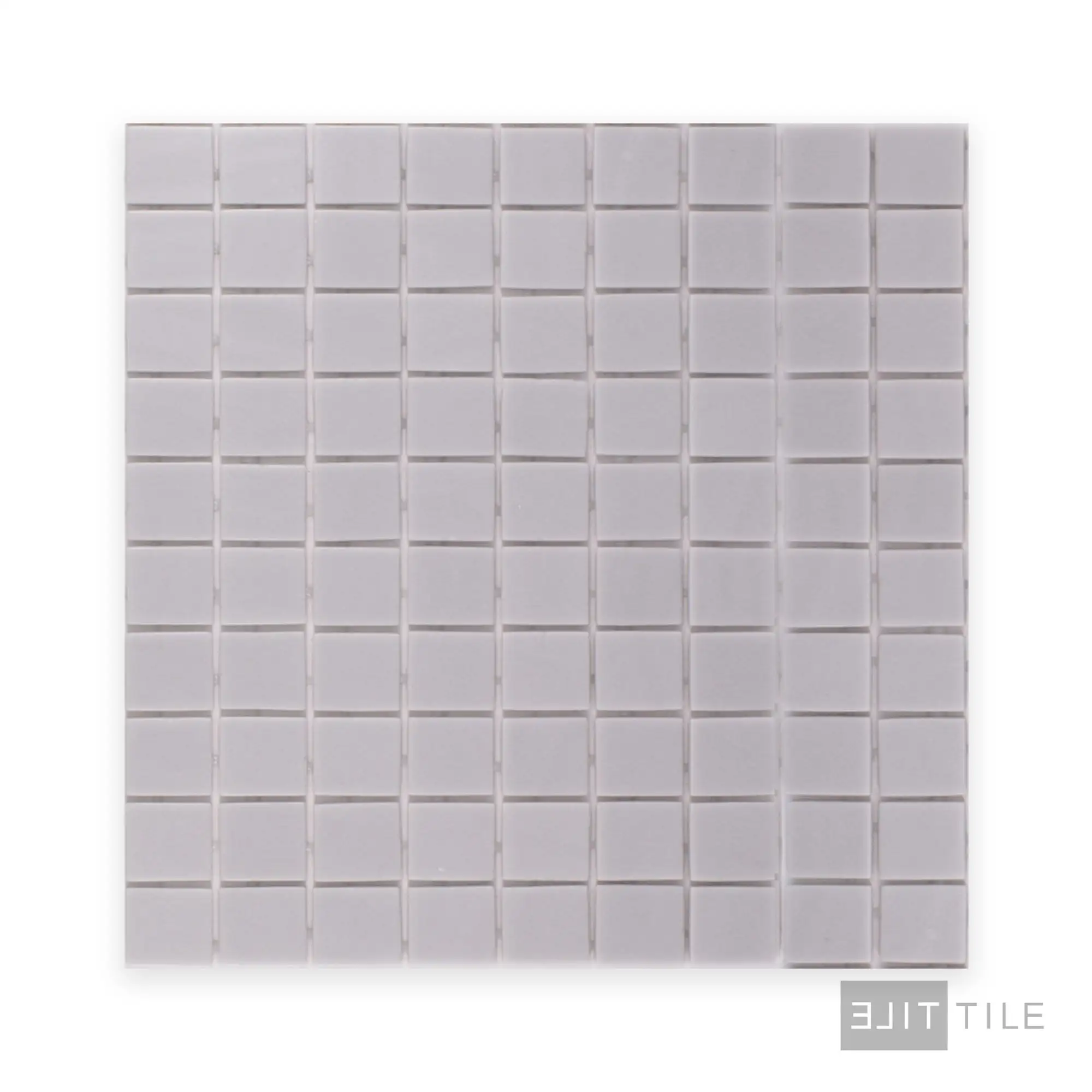 Natureglass Pool Rated Square Glass Mosaic 12X12 Malla Sm Grey Glossy - Image 3