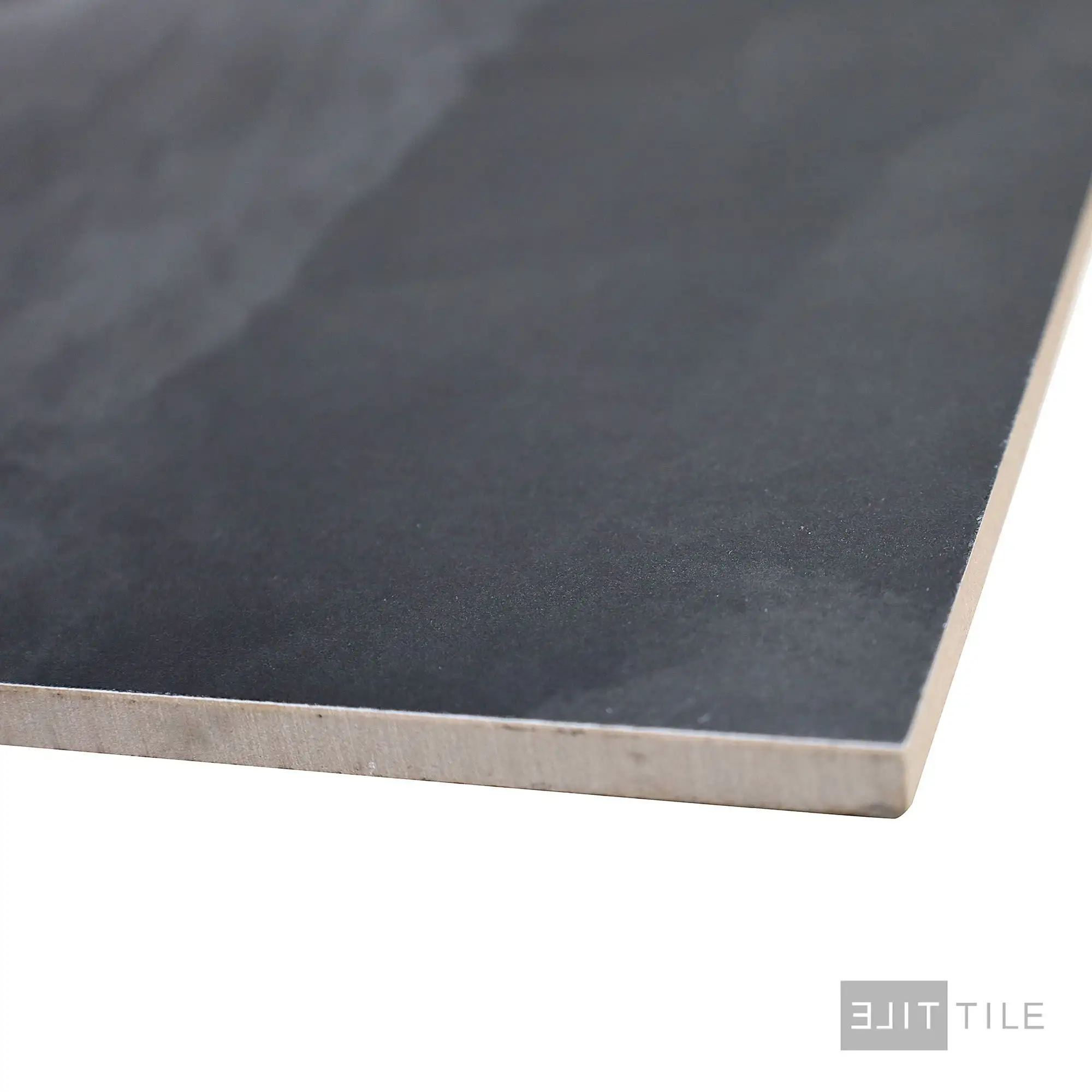Onyx Porcelain Large Format Field Tile 24X48 Black Polished - Image 4