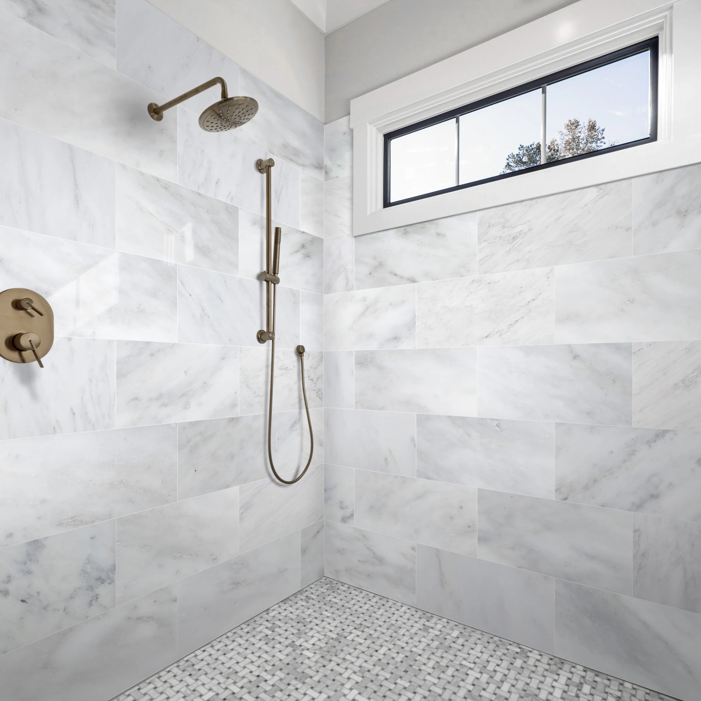 Oriental White Marble 12X24 Honed - Image 2