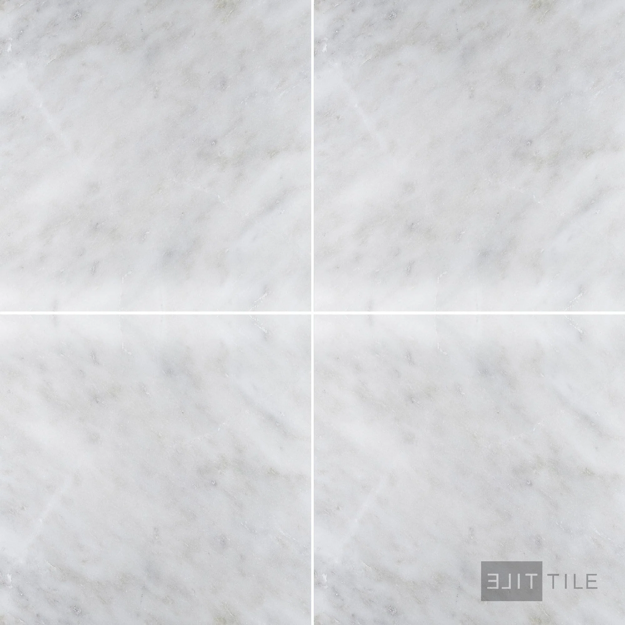 Oriental White Marble 18X18 Honed