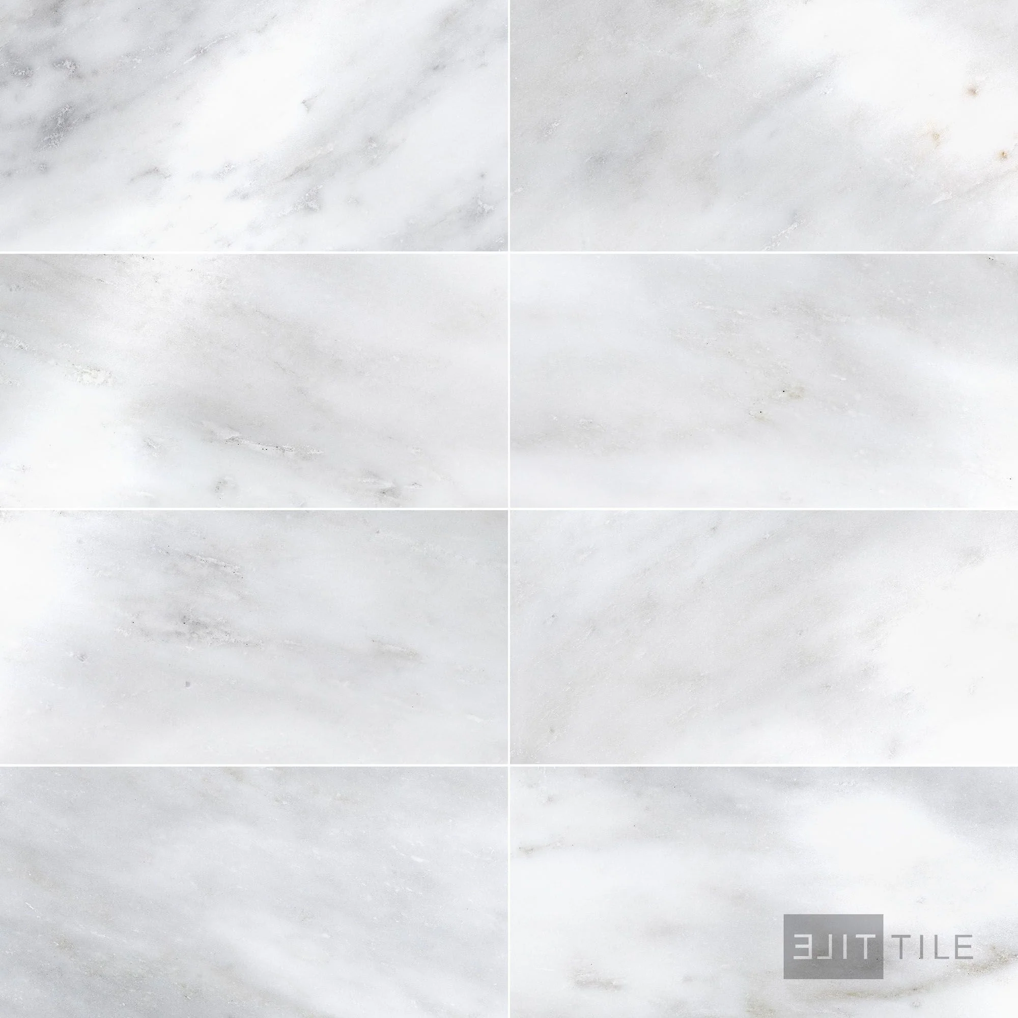 Oriental White Marble 12X24 Polished