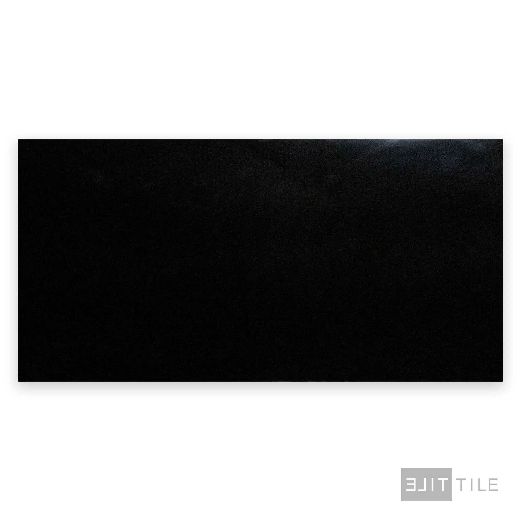 Pearl Porcelain Large Format Field Tile 24X48 Super Black Polished - Image 3