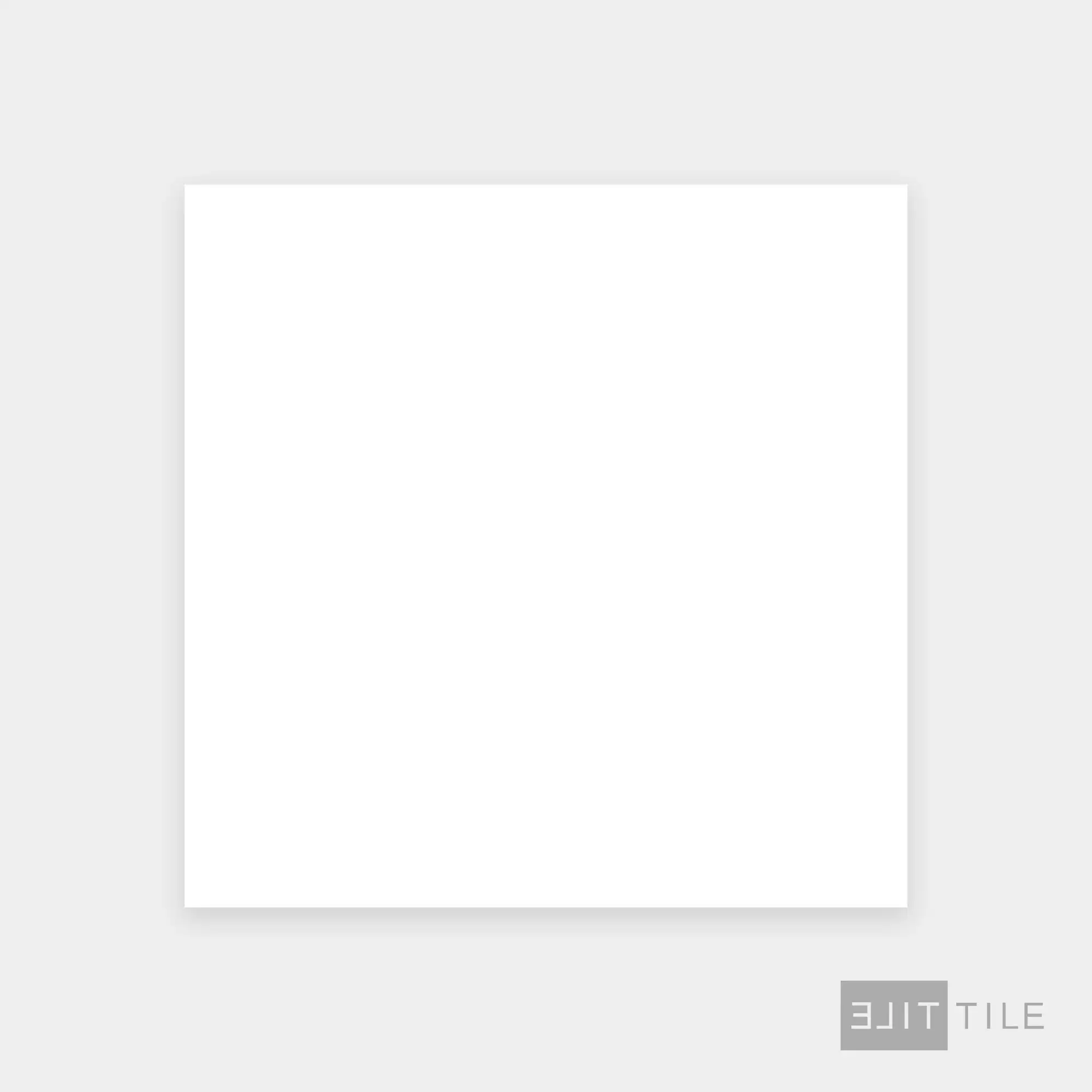 Pearl Porcelain Large Format Field Tile 24X24 Super White Polished - Image 2