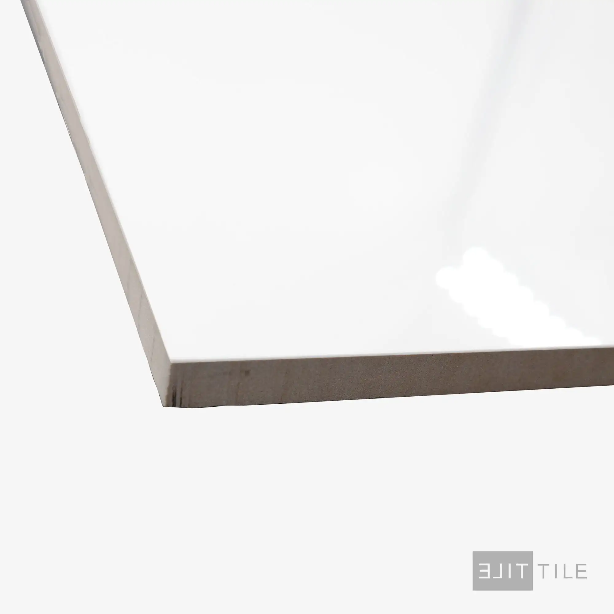 Pearl Porcelain Large Format Field Tile 24X24 Super White Polished - Image 3