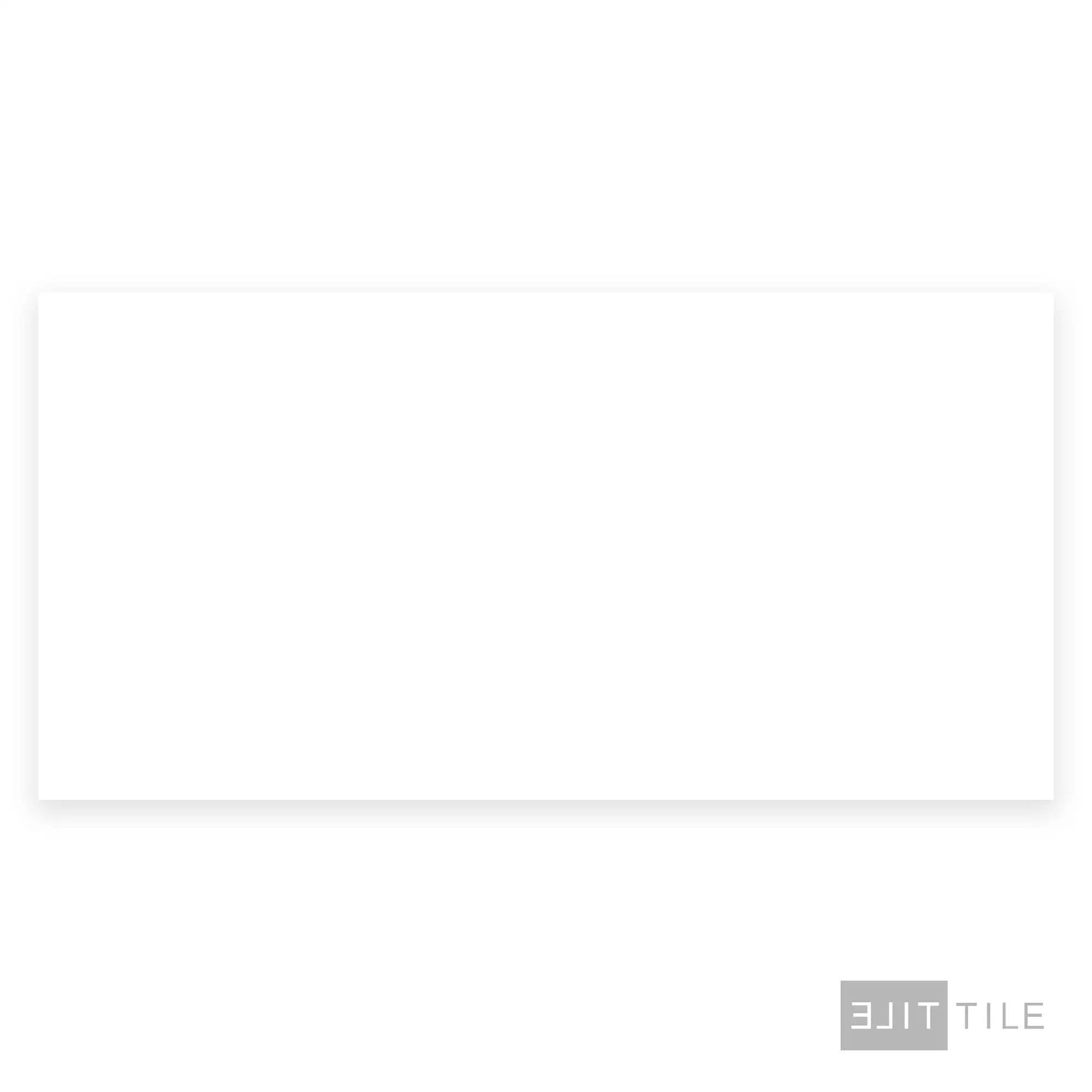 Pearl Porcelain Large Format Field Tile 24X48 Super White Polished - Image 3