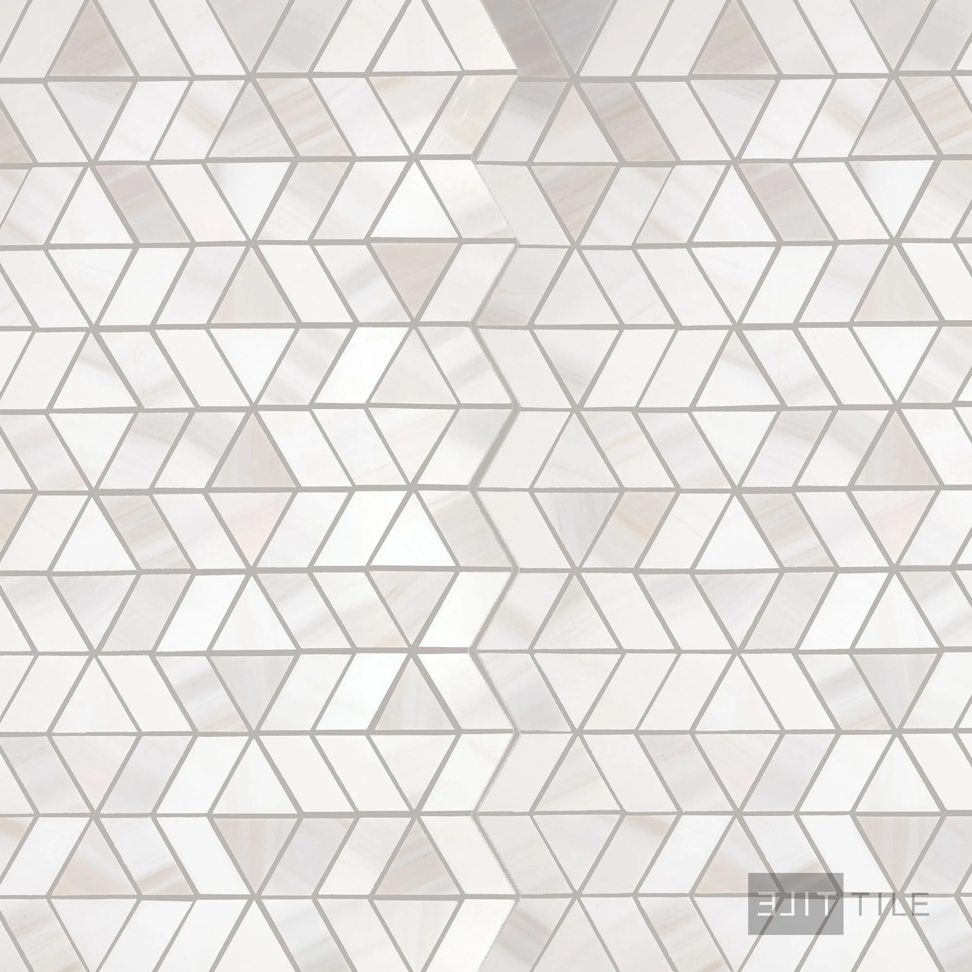 Perfit Mosaix Natural Stone Mosaic 18X12 Calacatta Dolomiti Polished