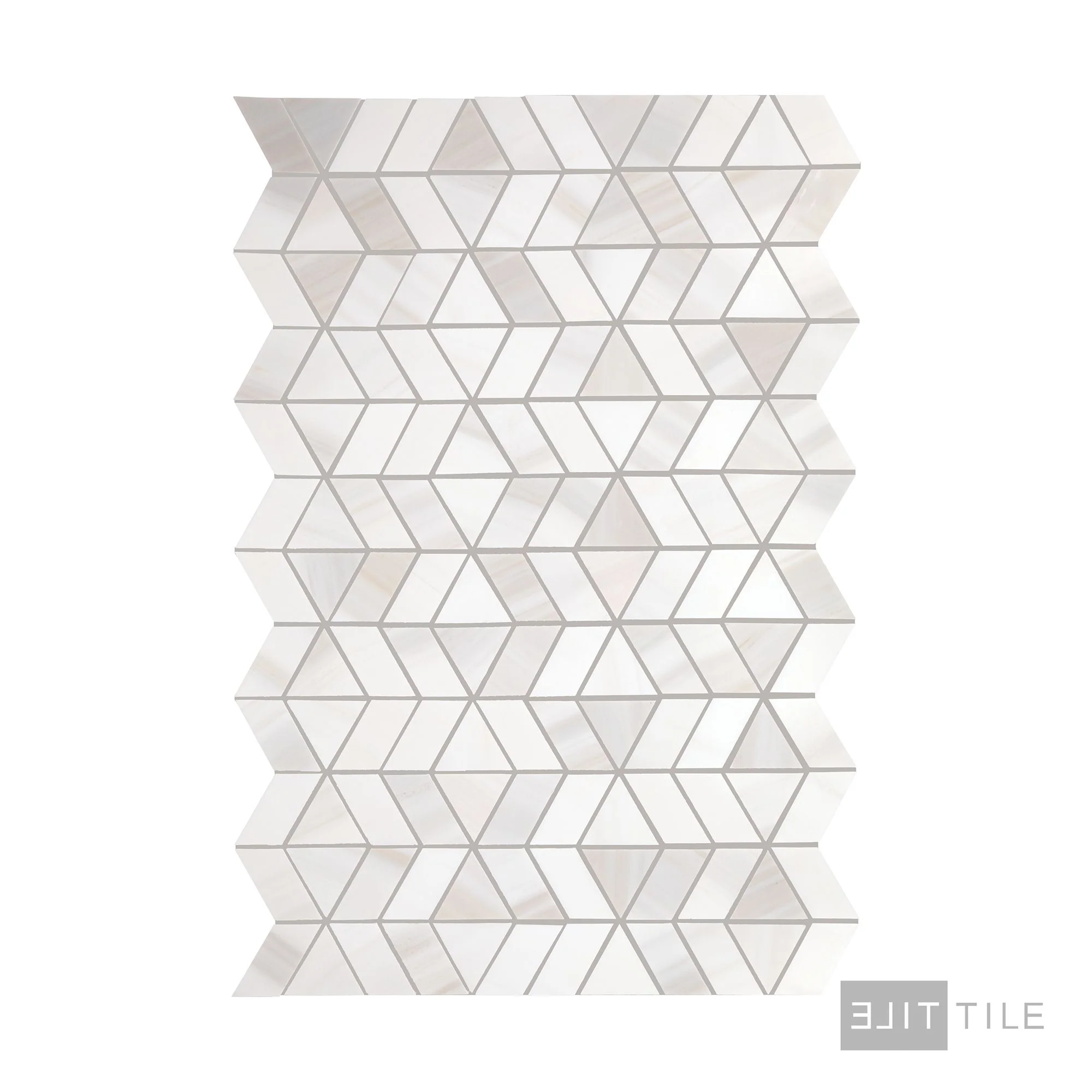 Perfit Mosaix Natural Stone Mosaic 18X12 Calacatta Dolomiti Polished - Image 3