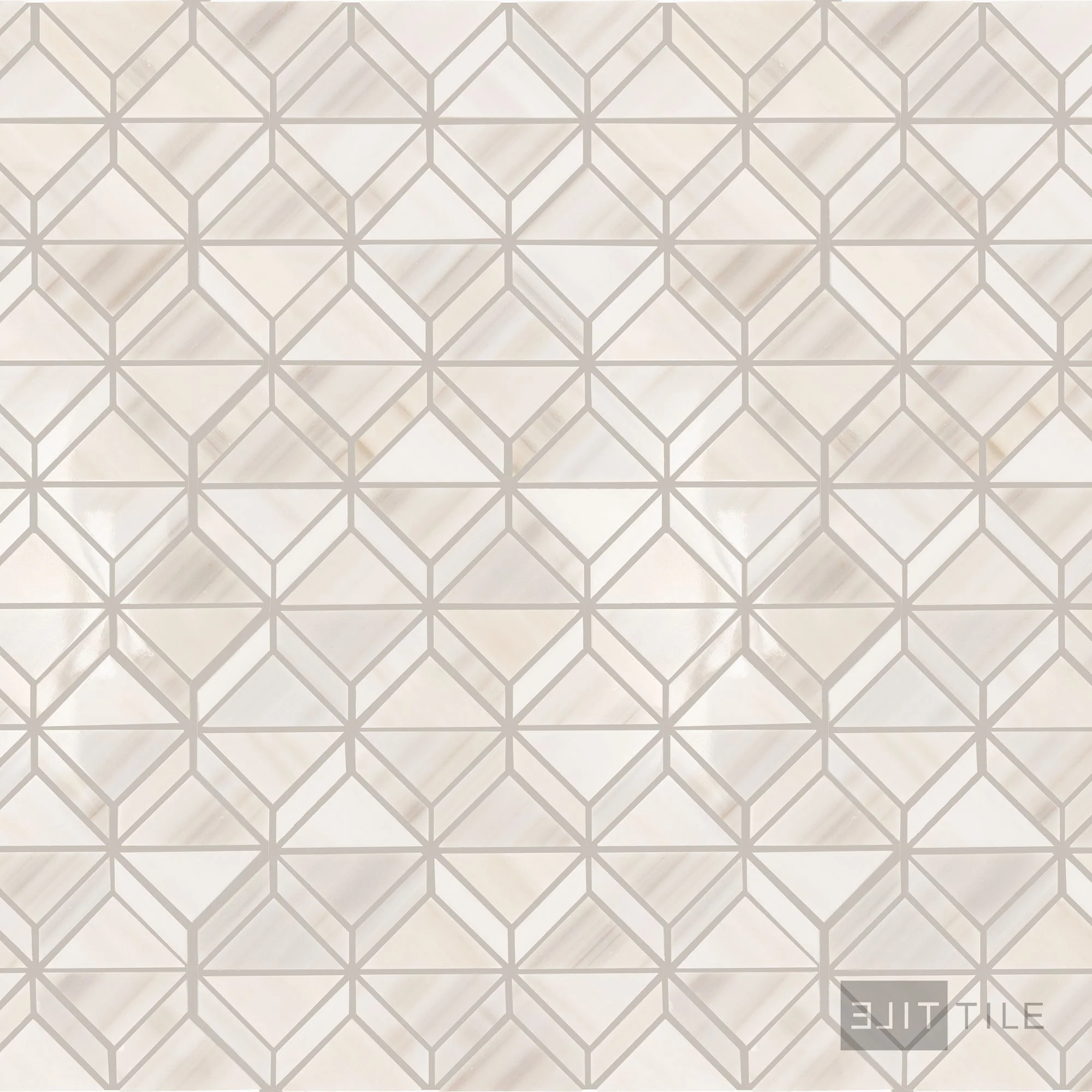 Perfit Mosaix Natural Stone Mosaic Fantasy 18X12 Patagonia White Polished