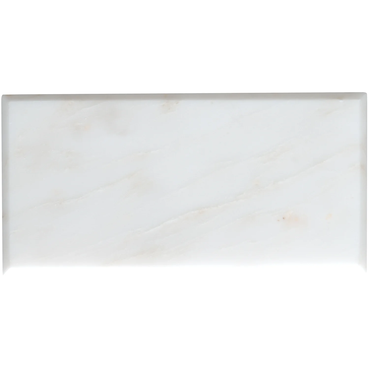 Pietra Bello Brick 3X6 Bianco Bello Honed