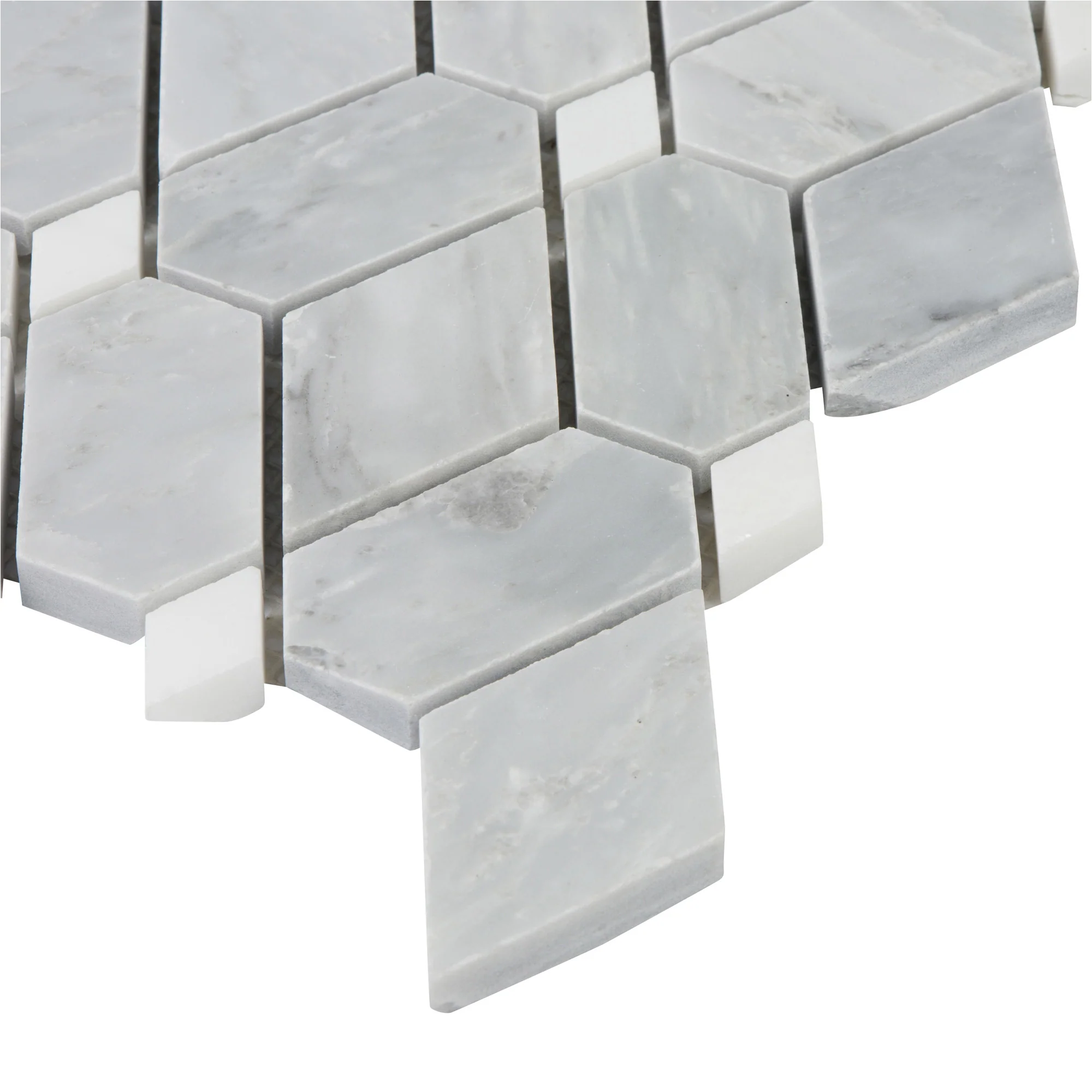 Pietra Gris Capri Mosaic 12X12 Light Grey Honed - Image 4