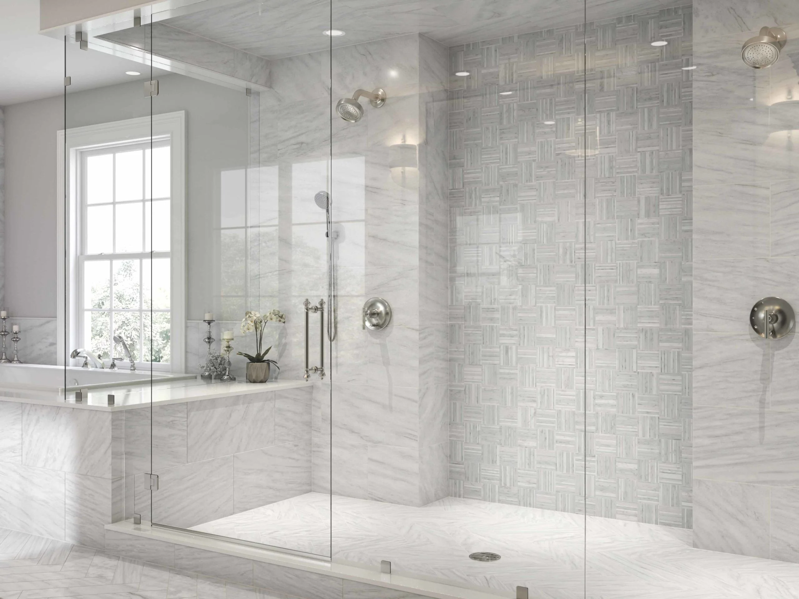 Pietra Gris Sorrento Mosaic 12X12 Light Grey Honed - Image 2