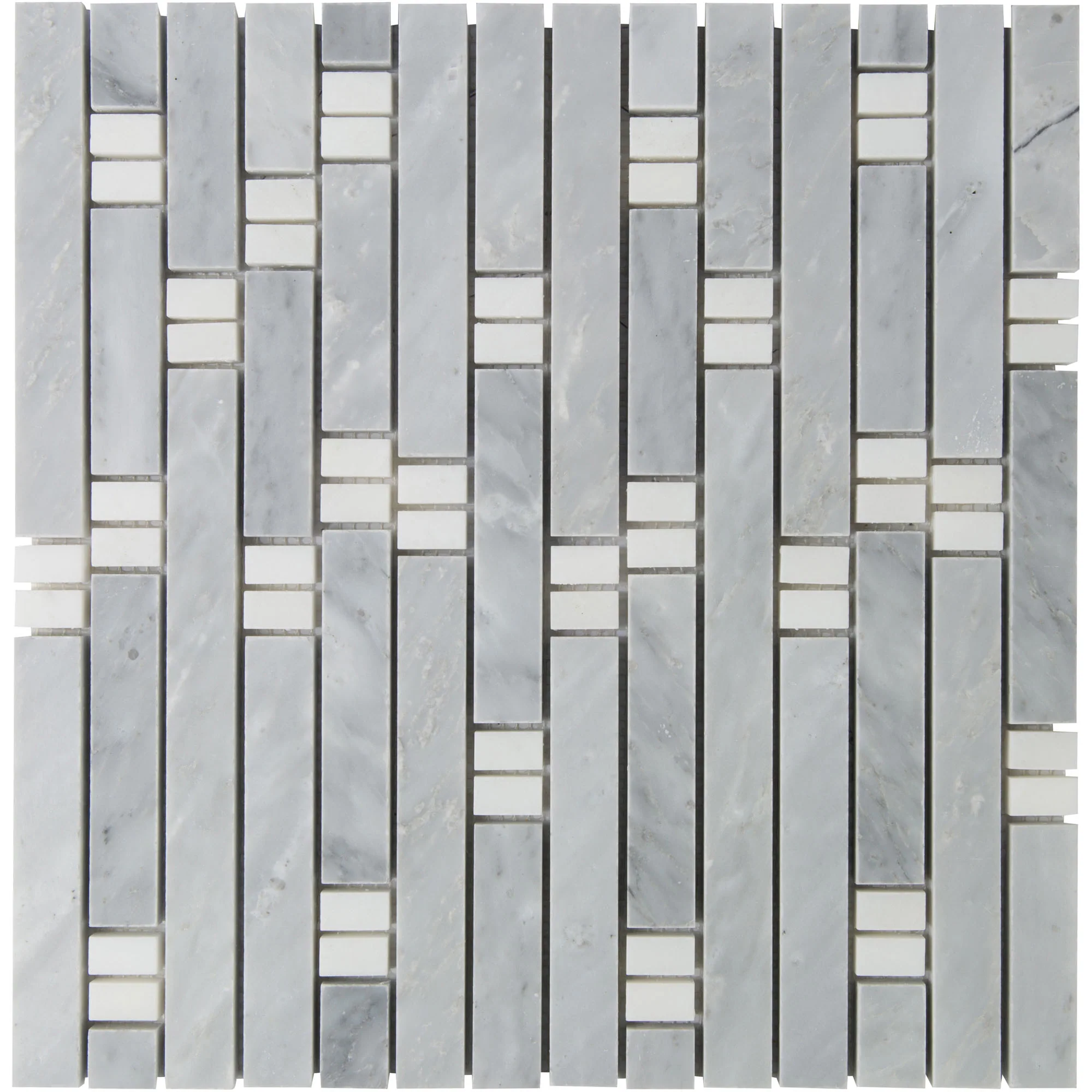 Pietra Gris Tivoli Mosaic 12X12 Light Grey Honed - Image 3