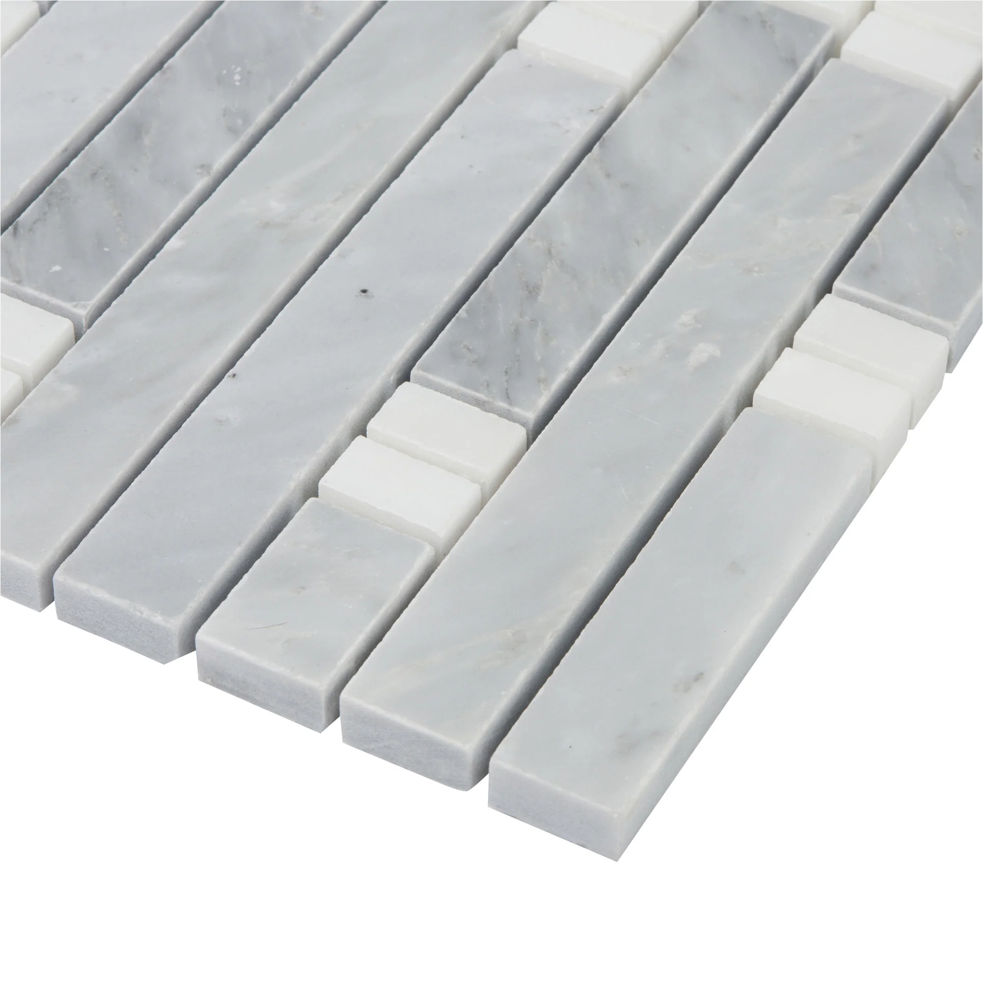 Pietra Gris Tivoli Mosaic 12X12 Light Grey Honed - Image 4