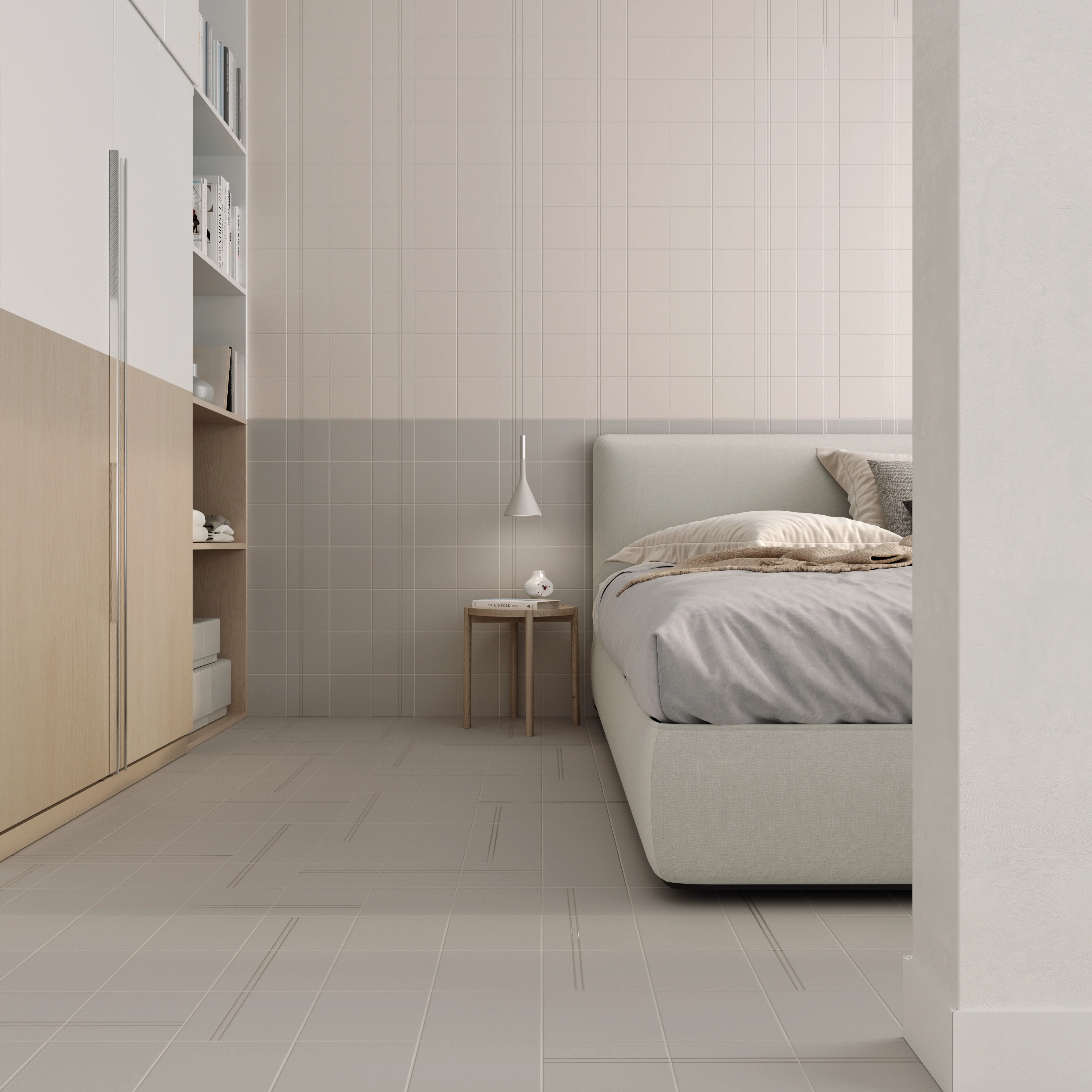Point & Dash Matte 6X6 Neutral Grey - Image 2
