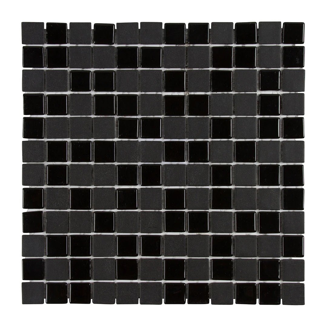 Pop Culture Square Mosaic 12X12 Black Textured - Image 2